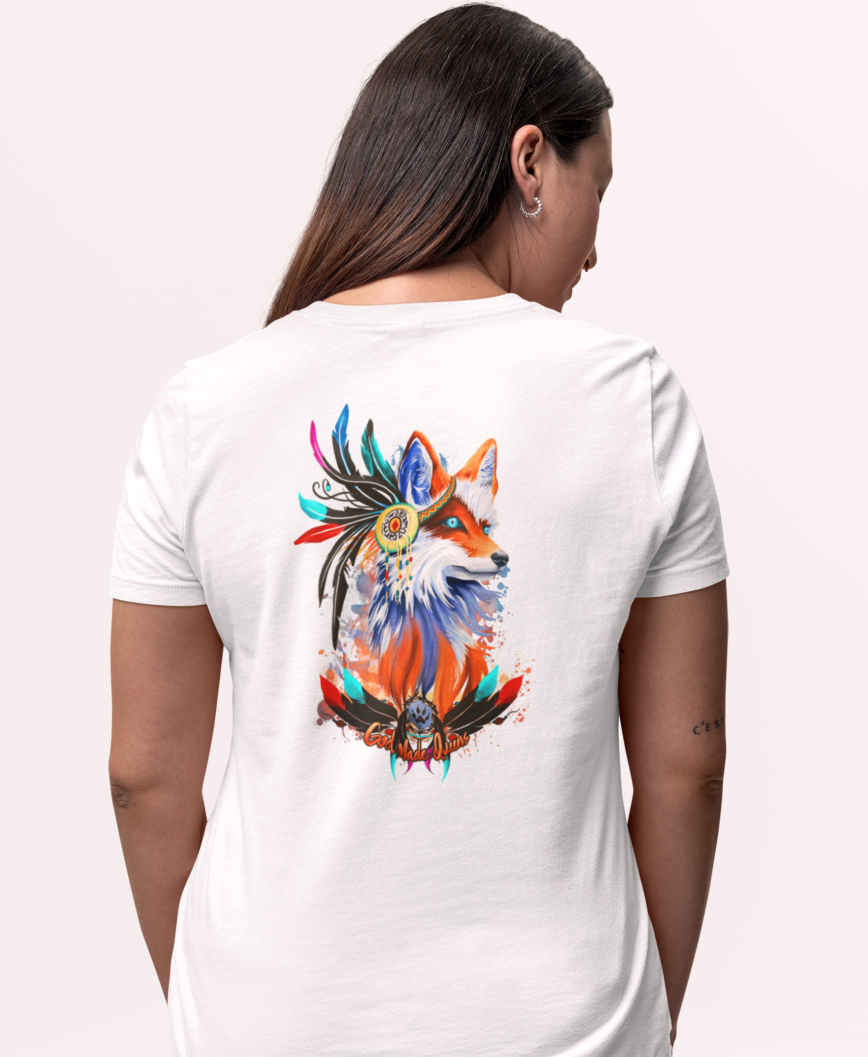 SPIRIT FOX T-Shirt Back Print