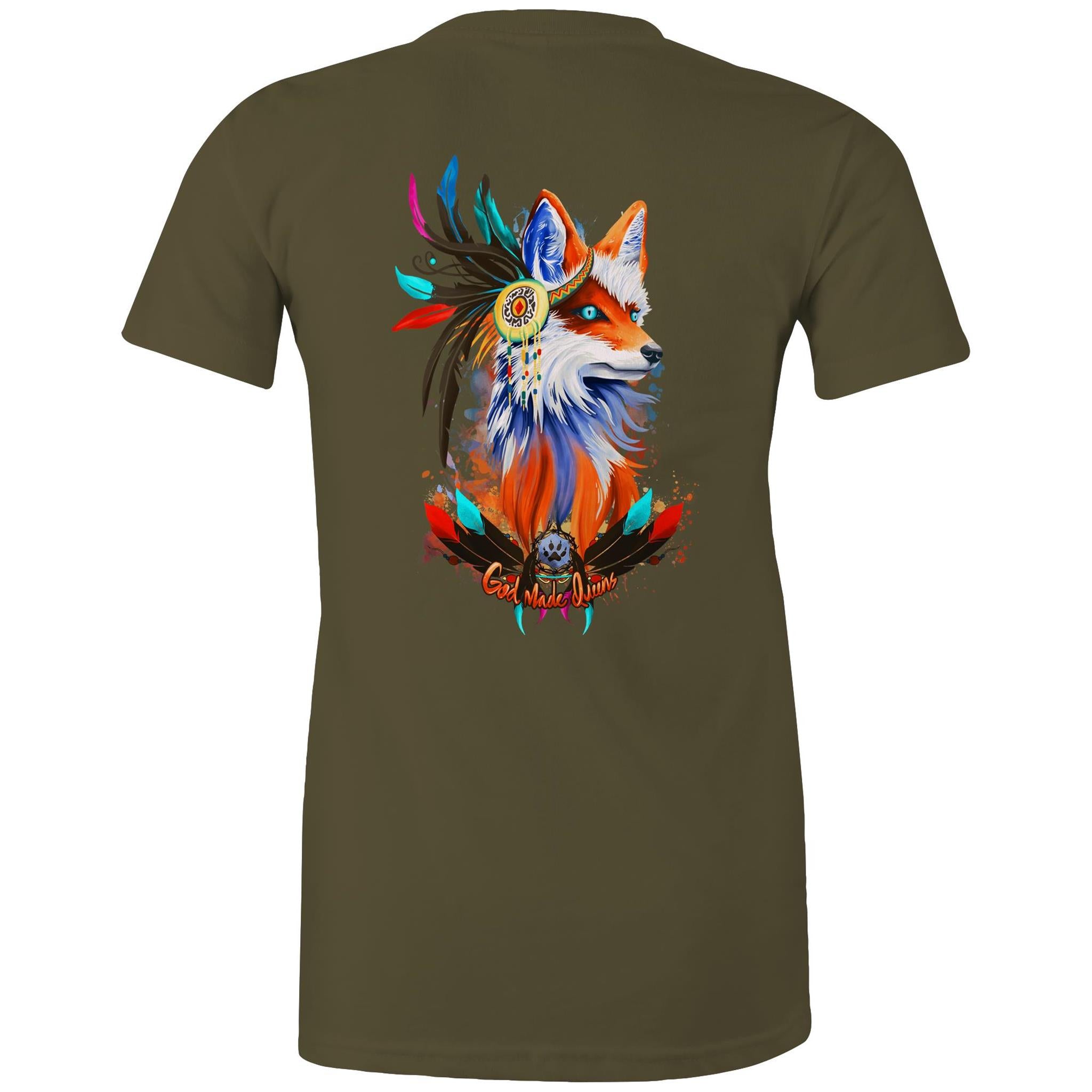 SPIRIT FOX T-Shirt Back Print