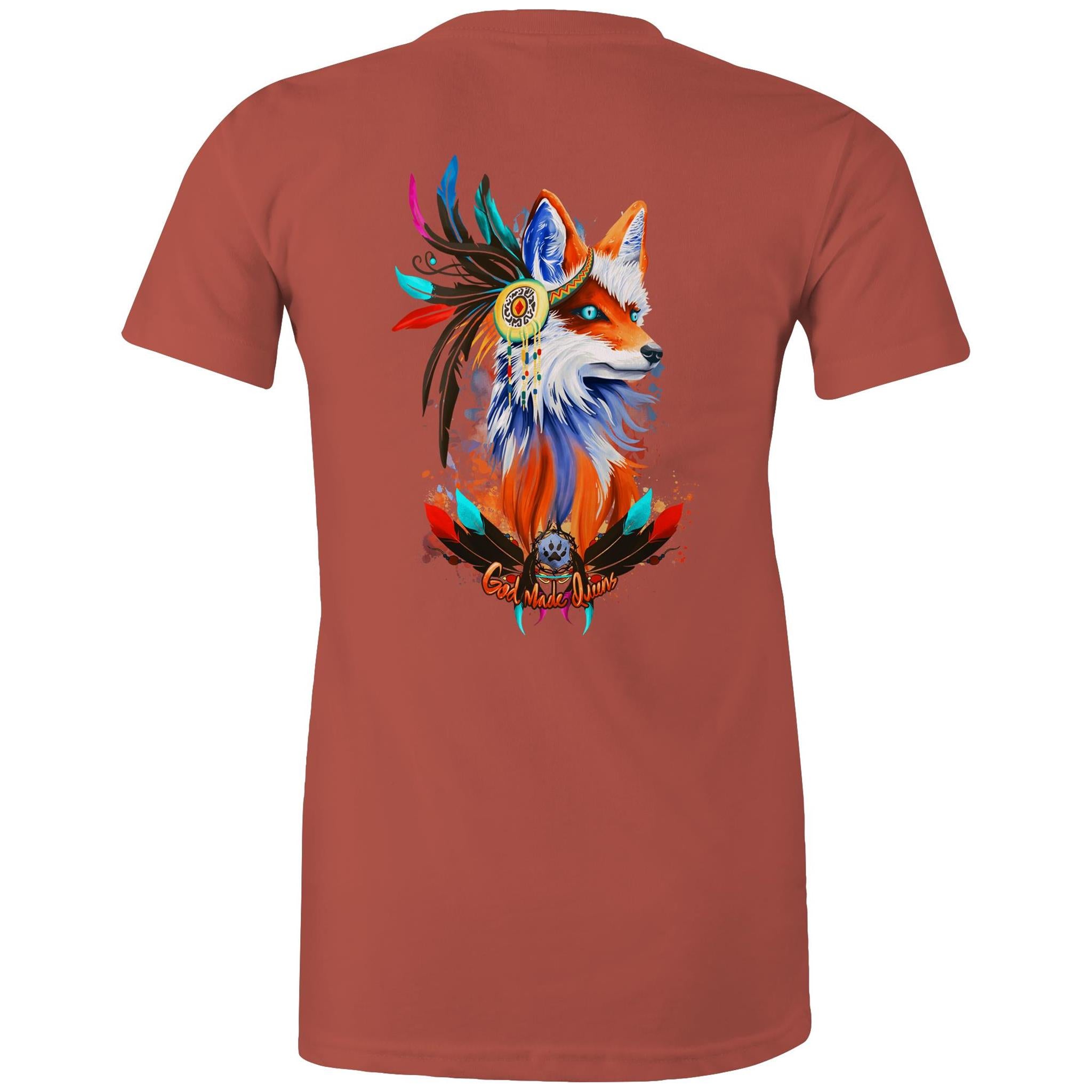 SPIRIT FOX T-Shirt Back Print