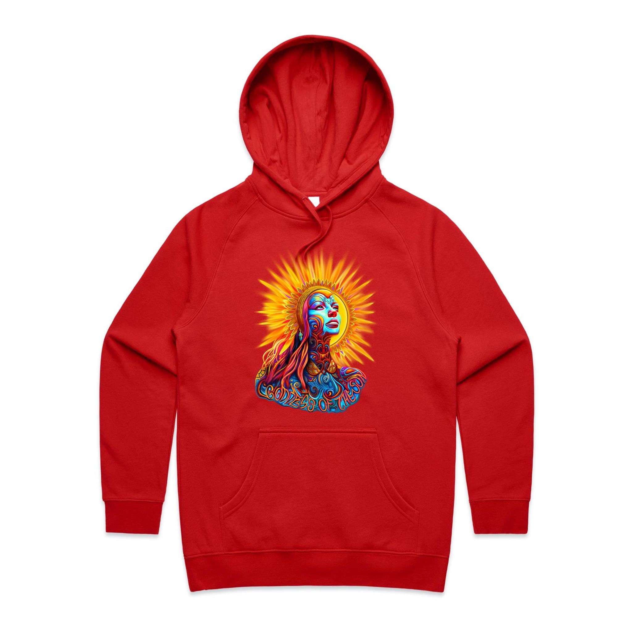 GODDESS OF THE SUN Hoodie Front Print