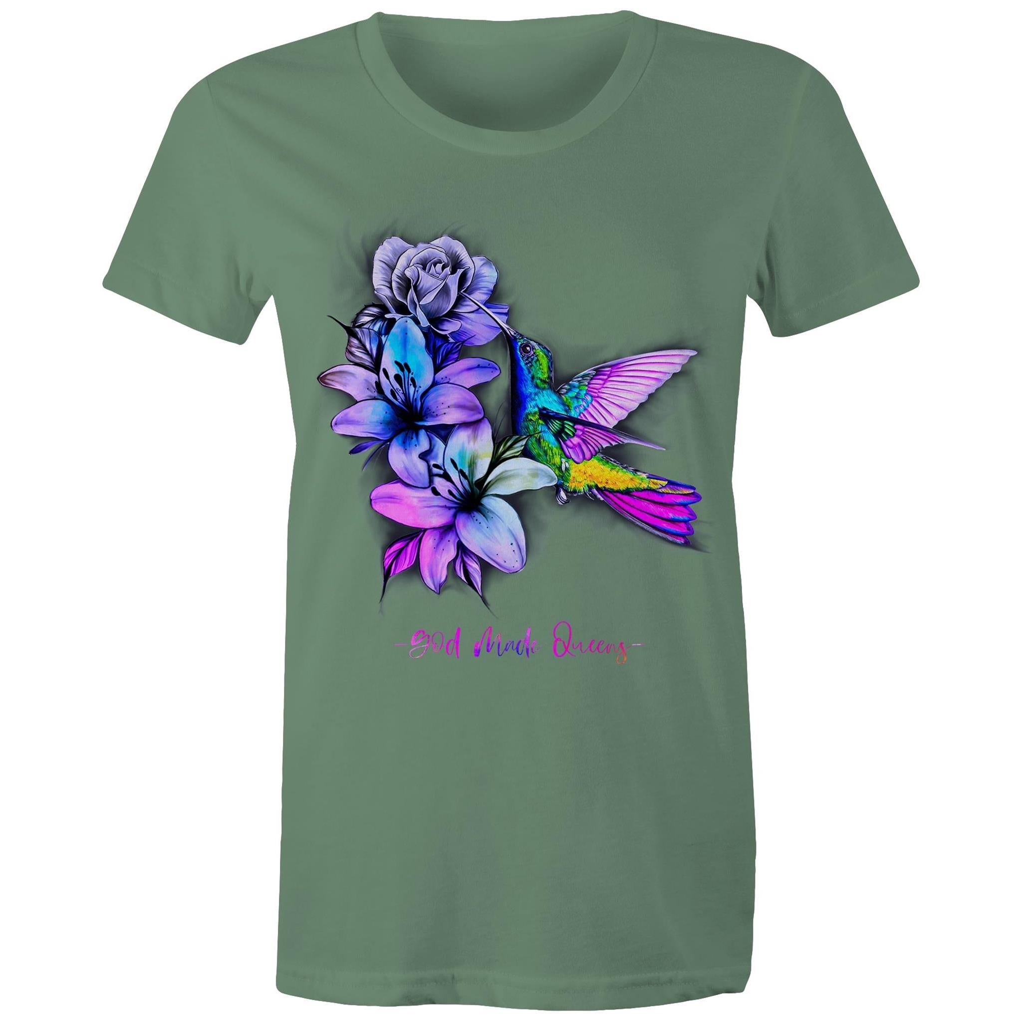 HUMMINGBIRD T-Shirt Front Print