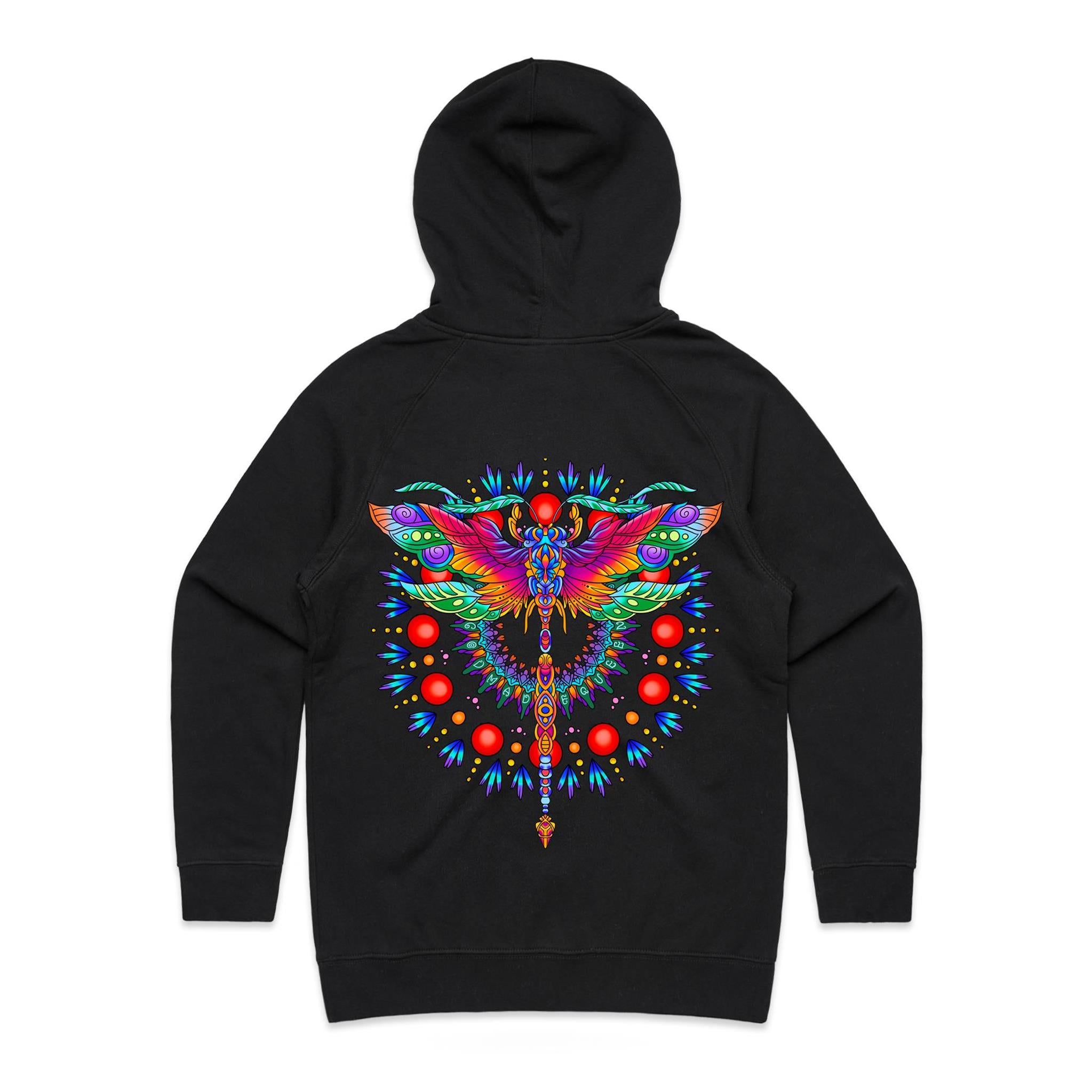 DRAGONFLY Hoodie Back Print