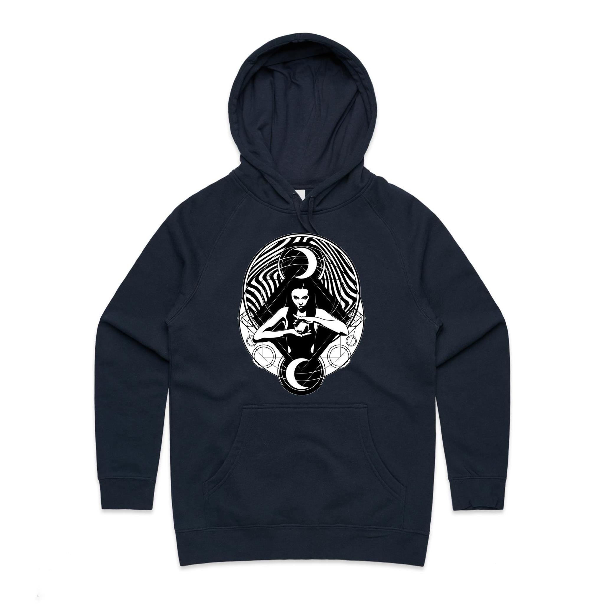 WITCHY WOMAN Hoodie Front Print