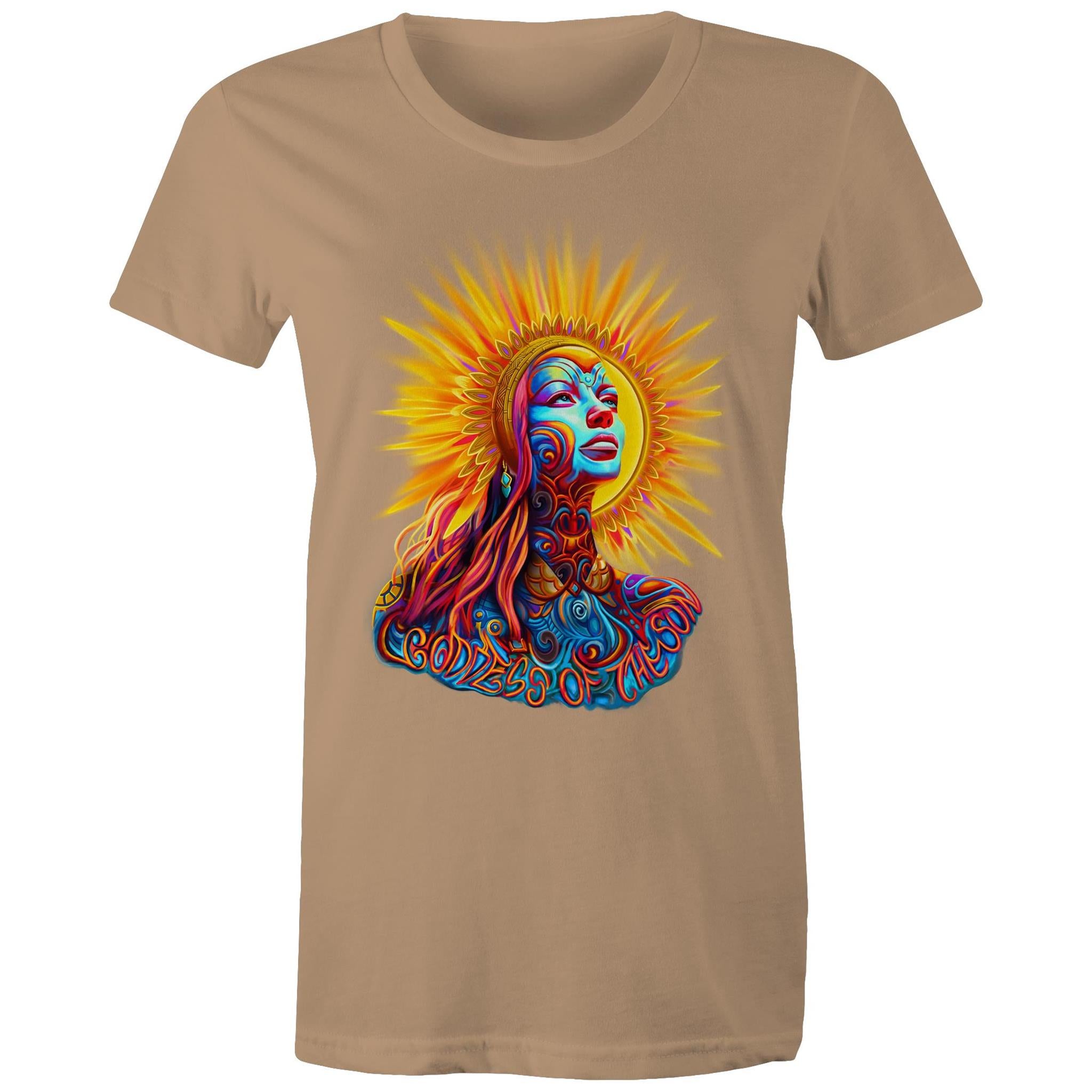 GODDESS OF THE SUN T-Shirt Front Print