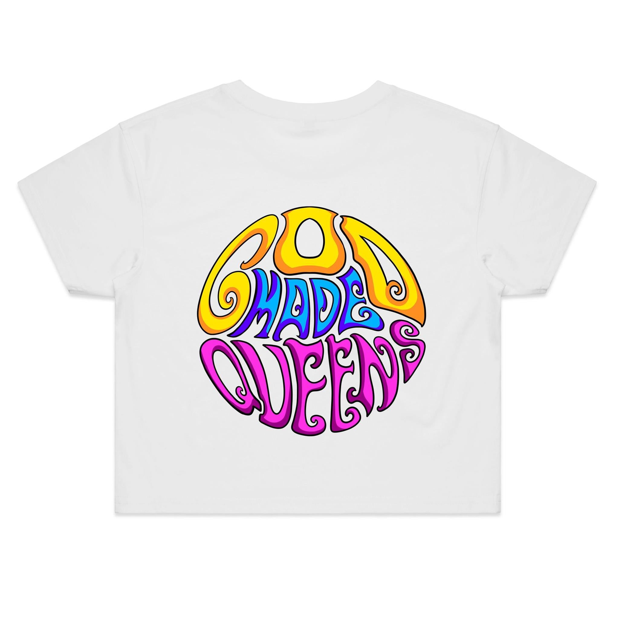 CIRCLE OF QUEENS Crop Back Print