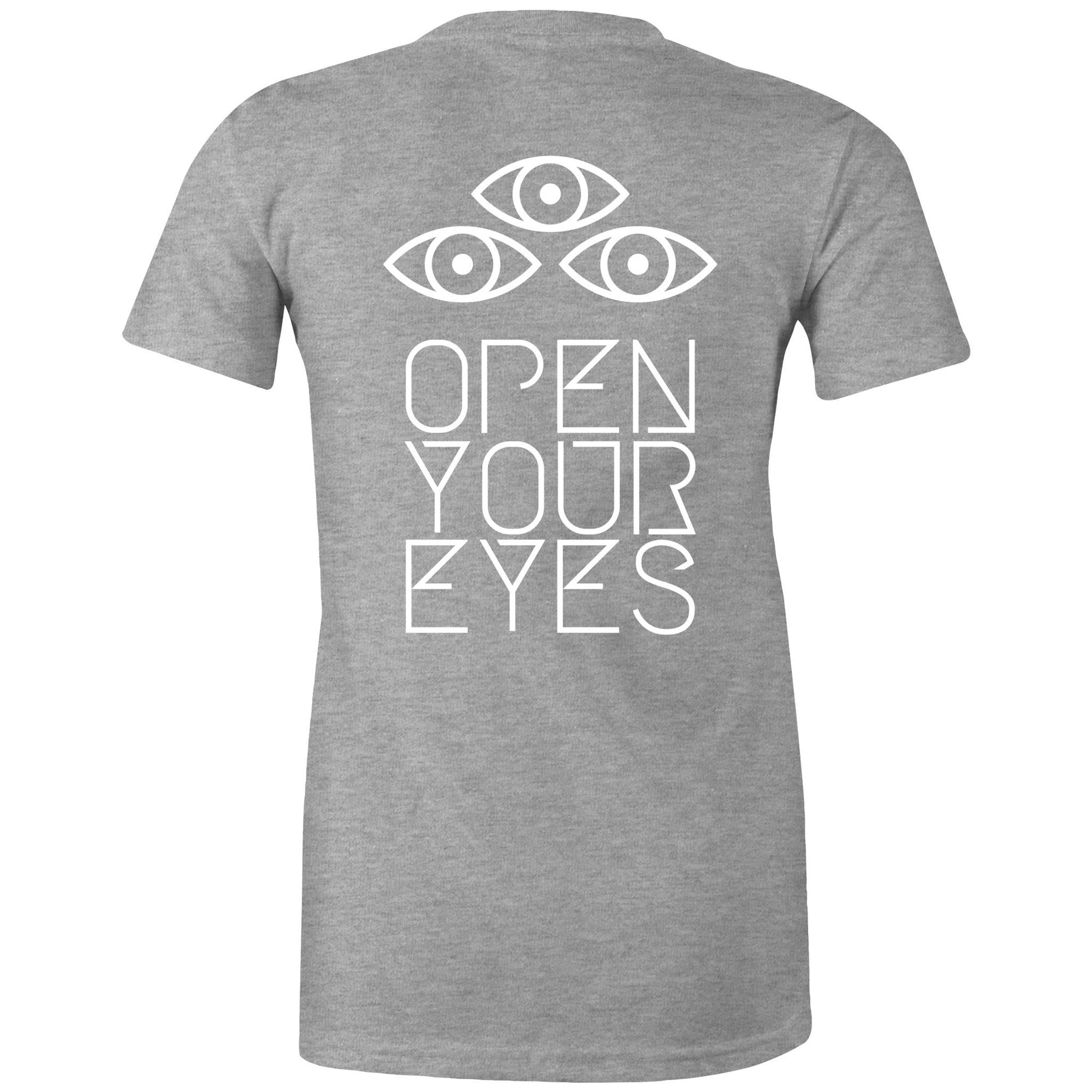 OPEN YOUR EYES T-Shirt Back Print