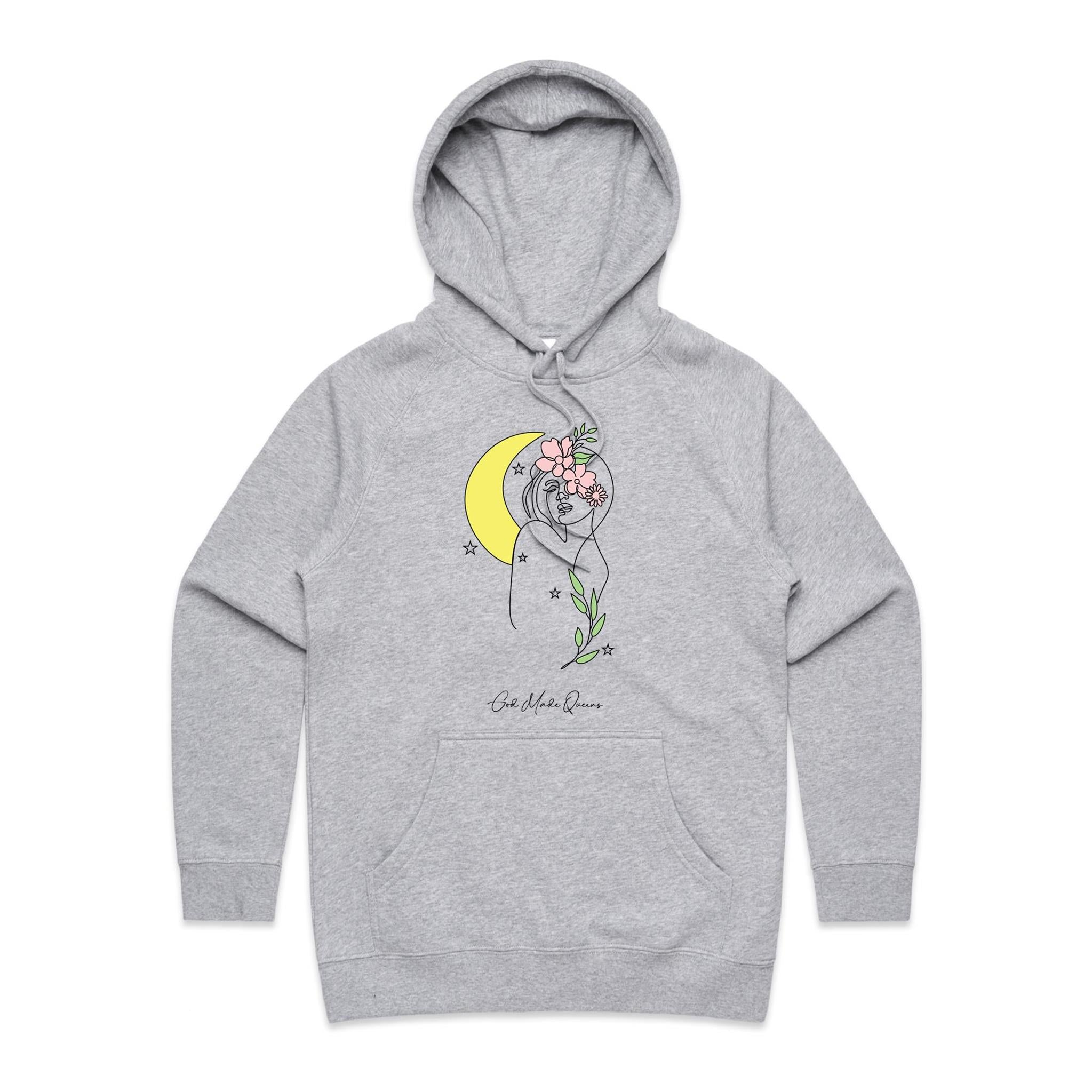 WHEN THE NIGHT FALLS Hoodie Front Print