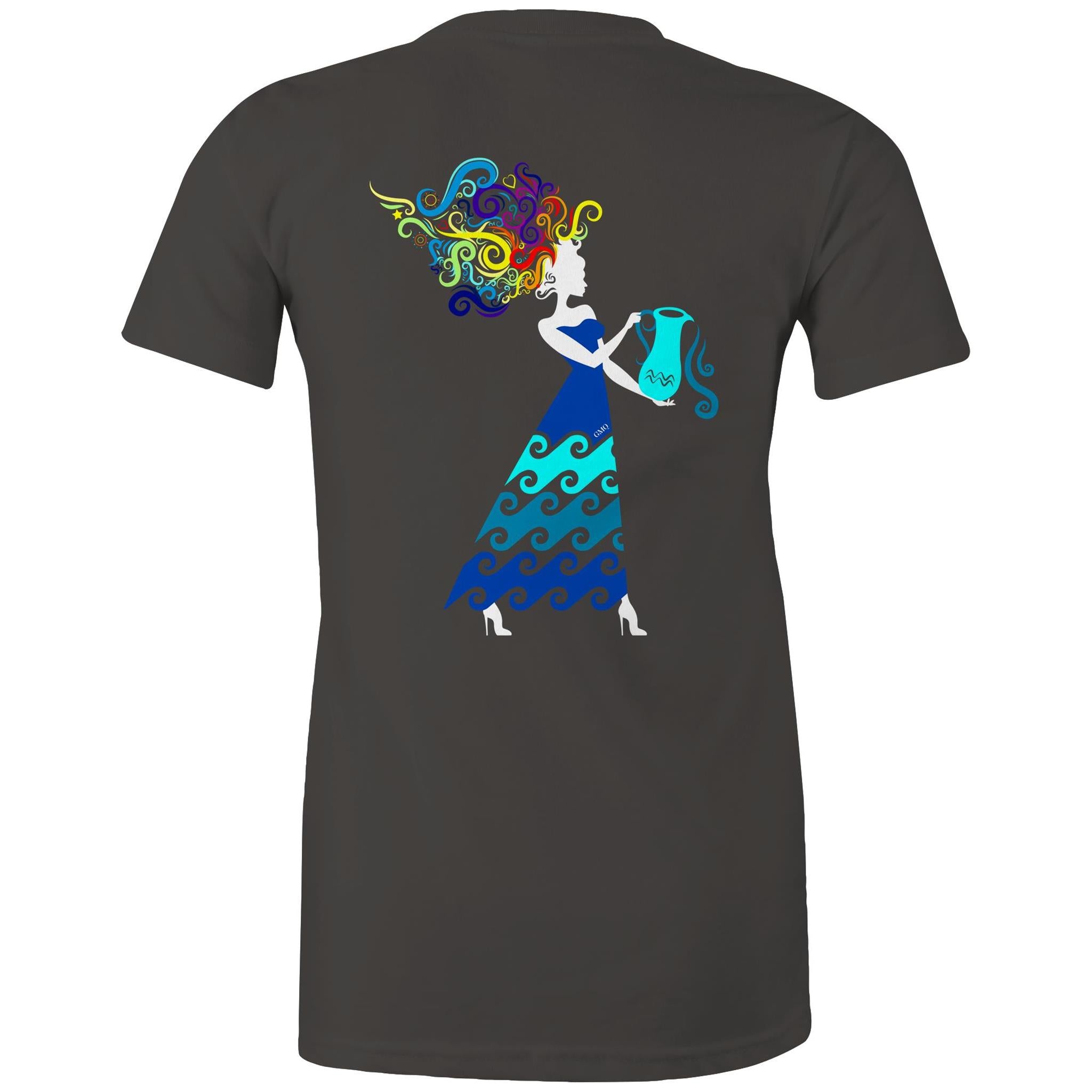 AQUARIUS T-Shirt Back Print