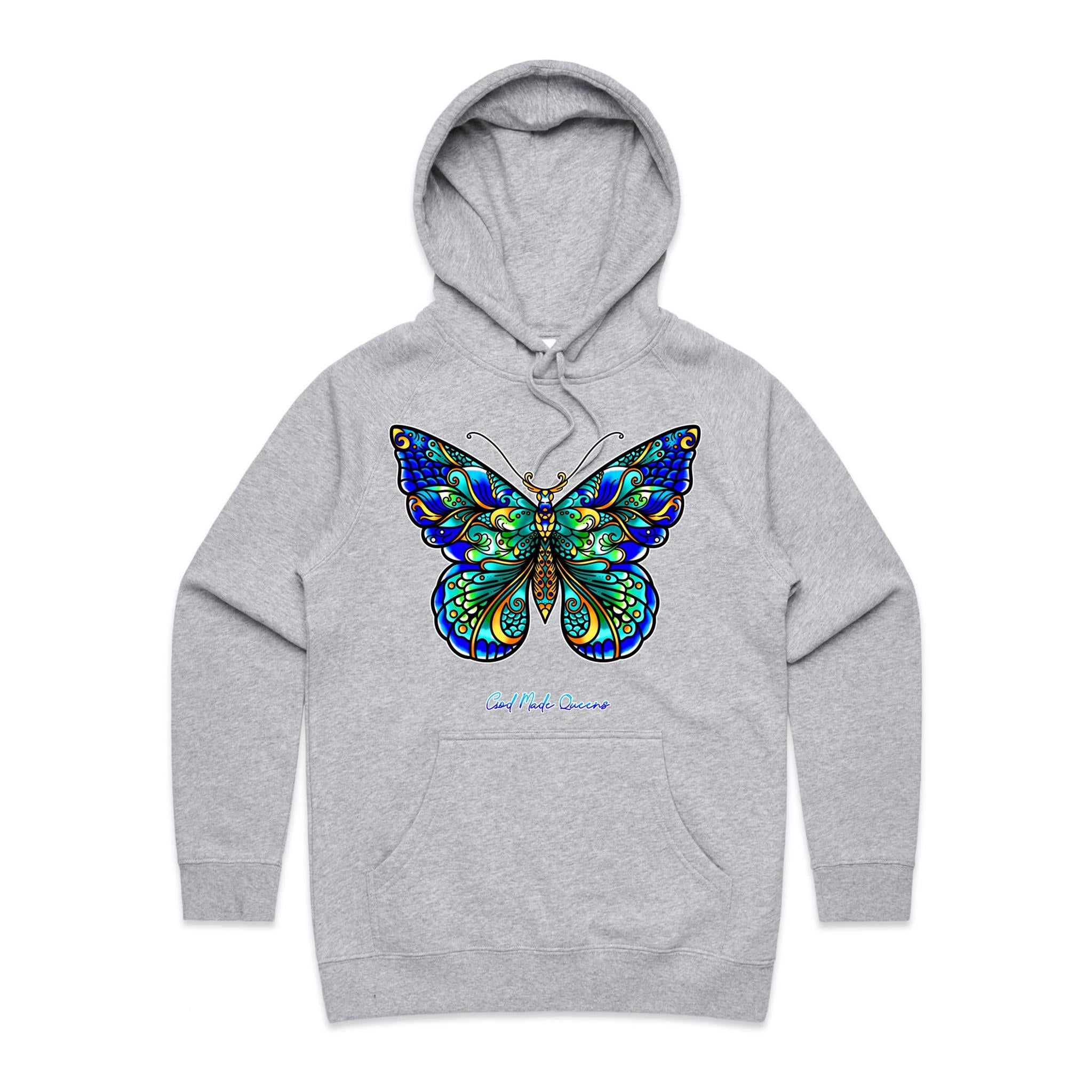 BUTTERFLY Hoodie Front Print