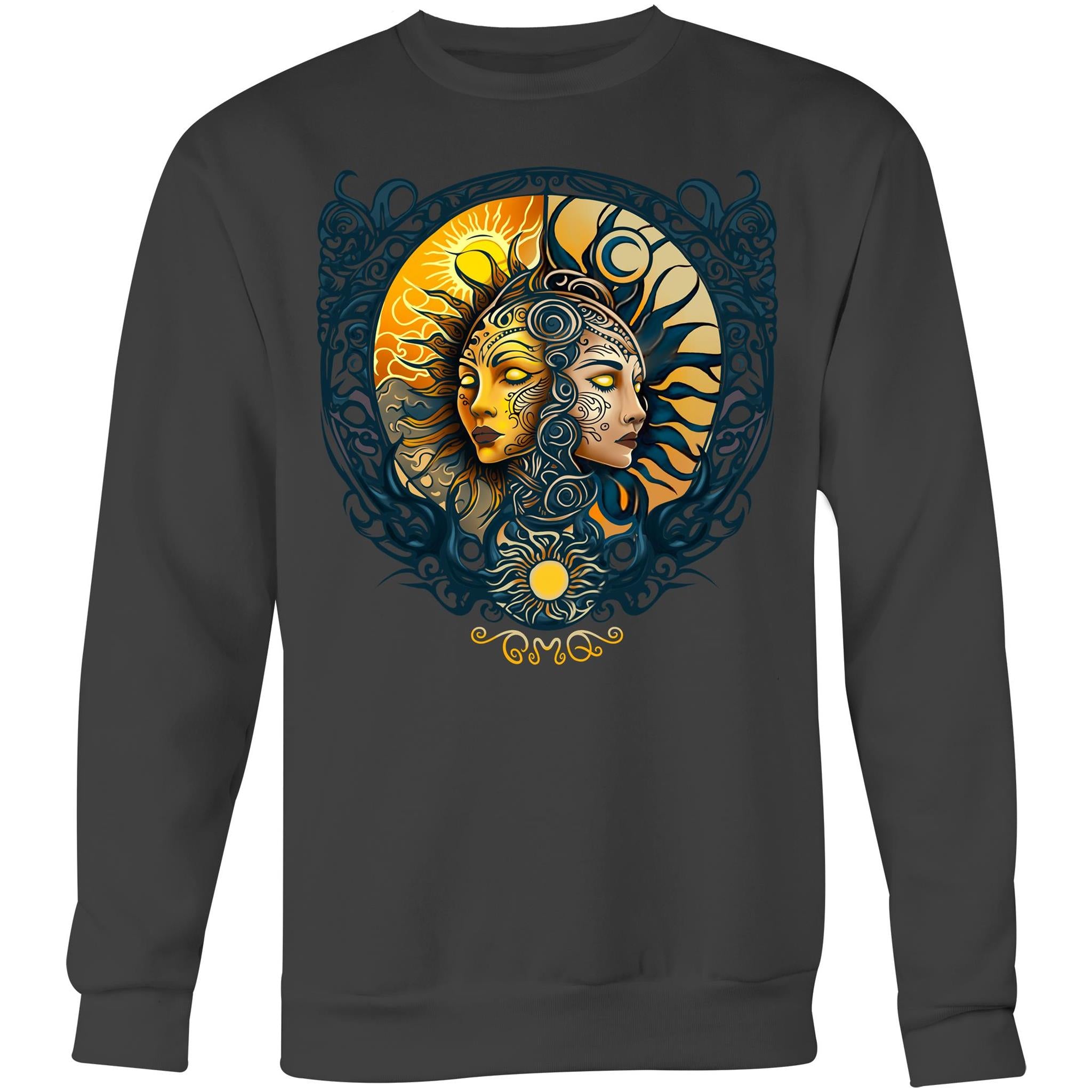 SPIRIT SISTERS Sweatshirt Front Print