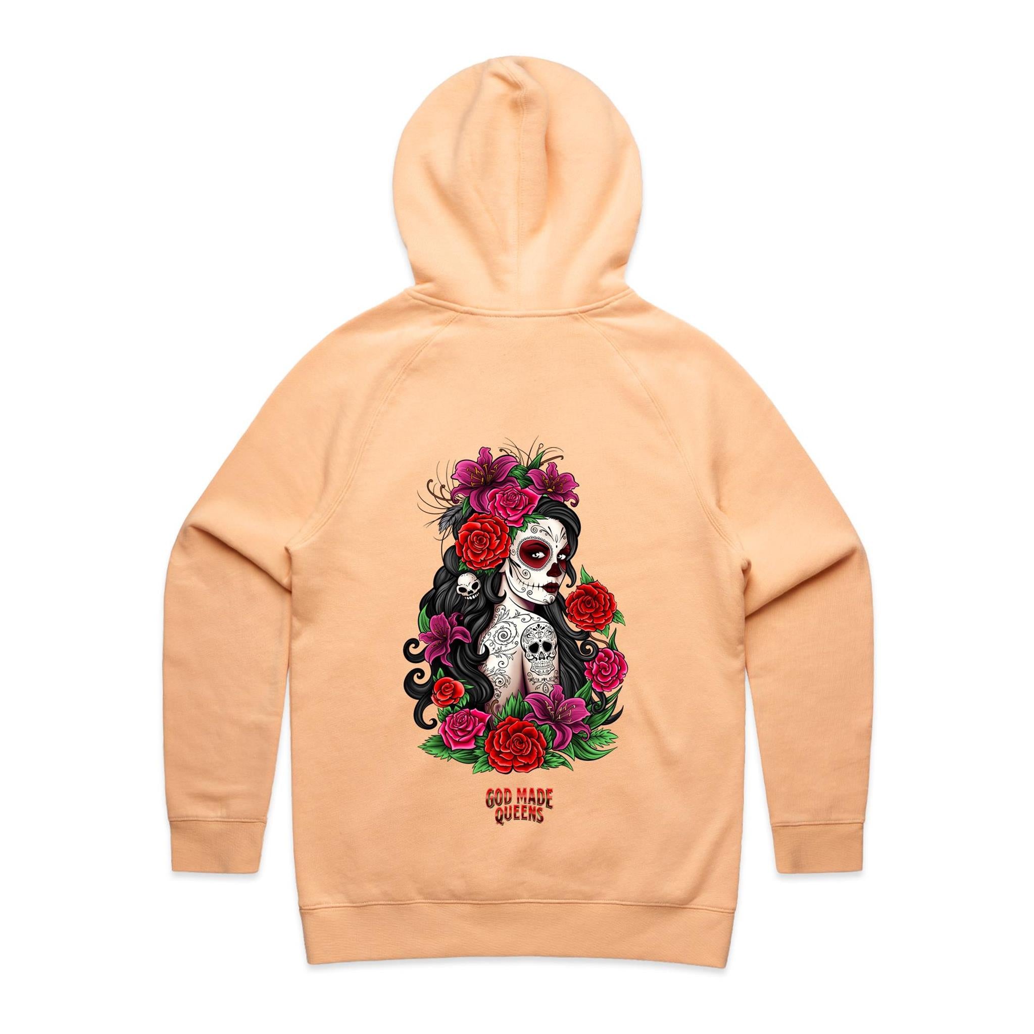 EL AMOR NEVER DIES Hoodie Back Print