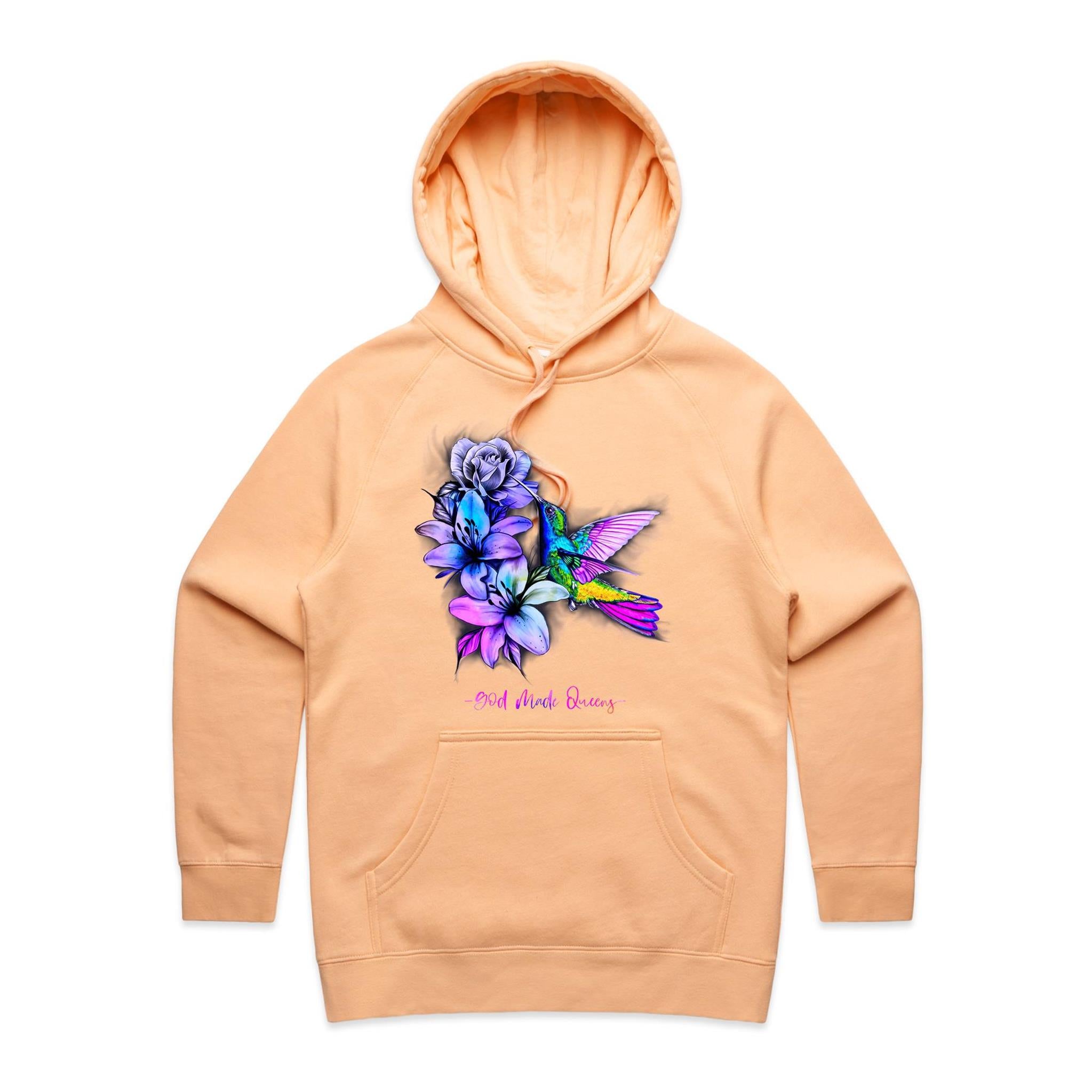 HUMMINGBIRD Hoodie Front Print