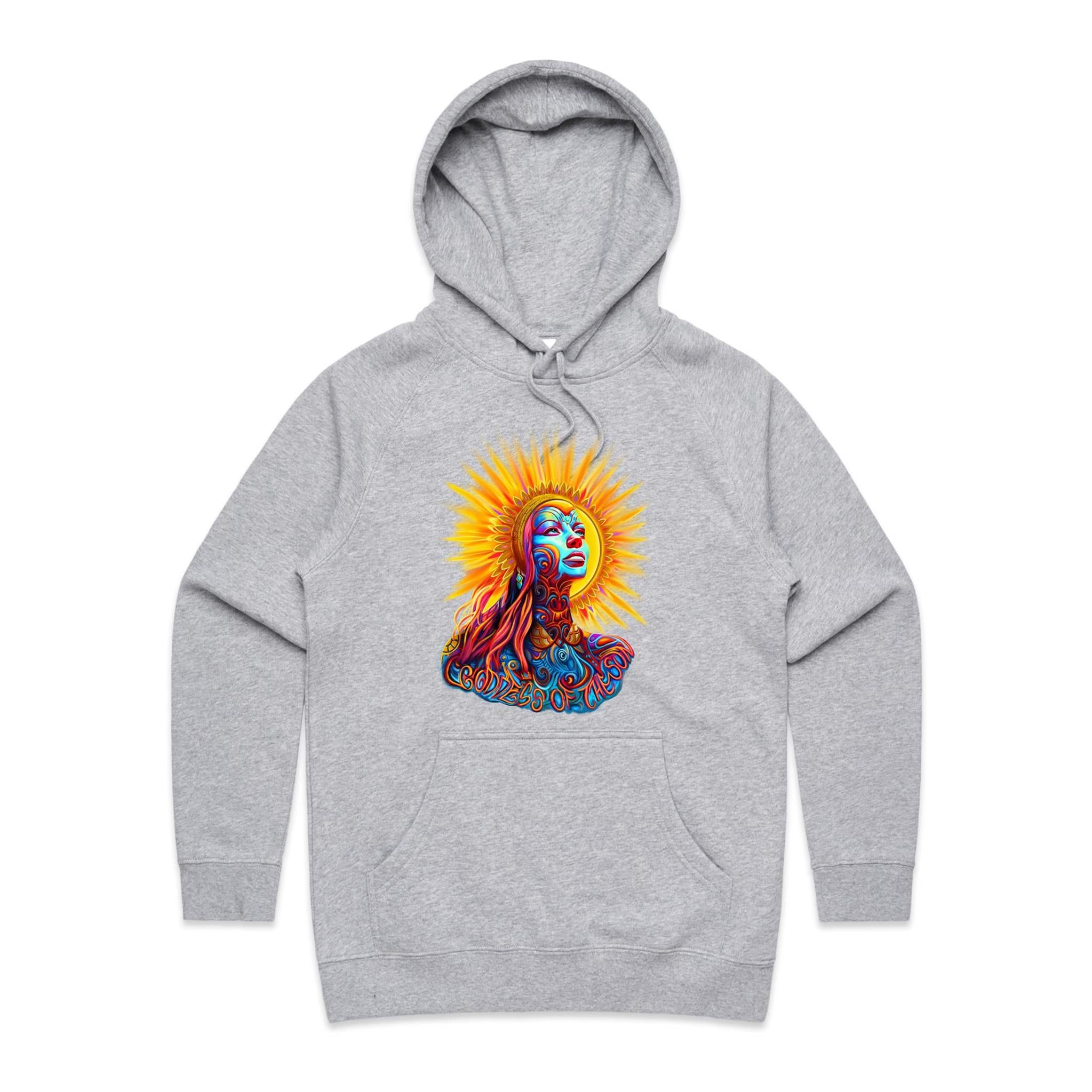 GODDESS OF THE SUN Hoodie Front Print