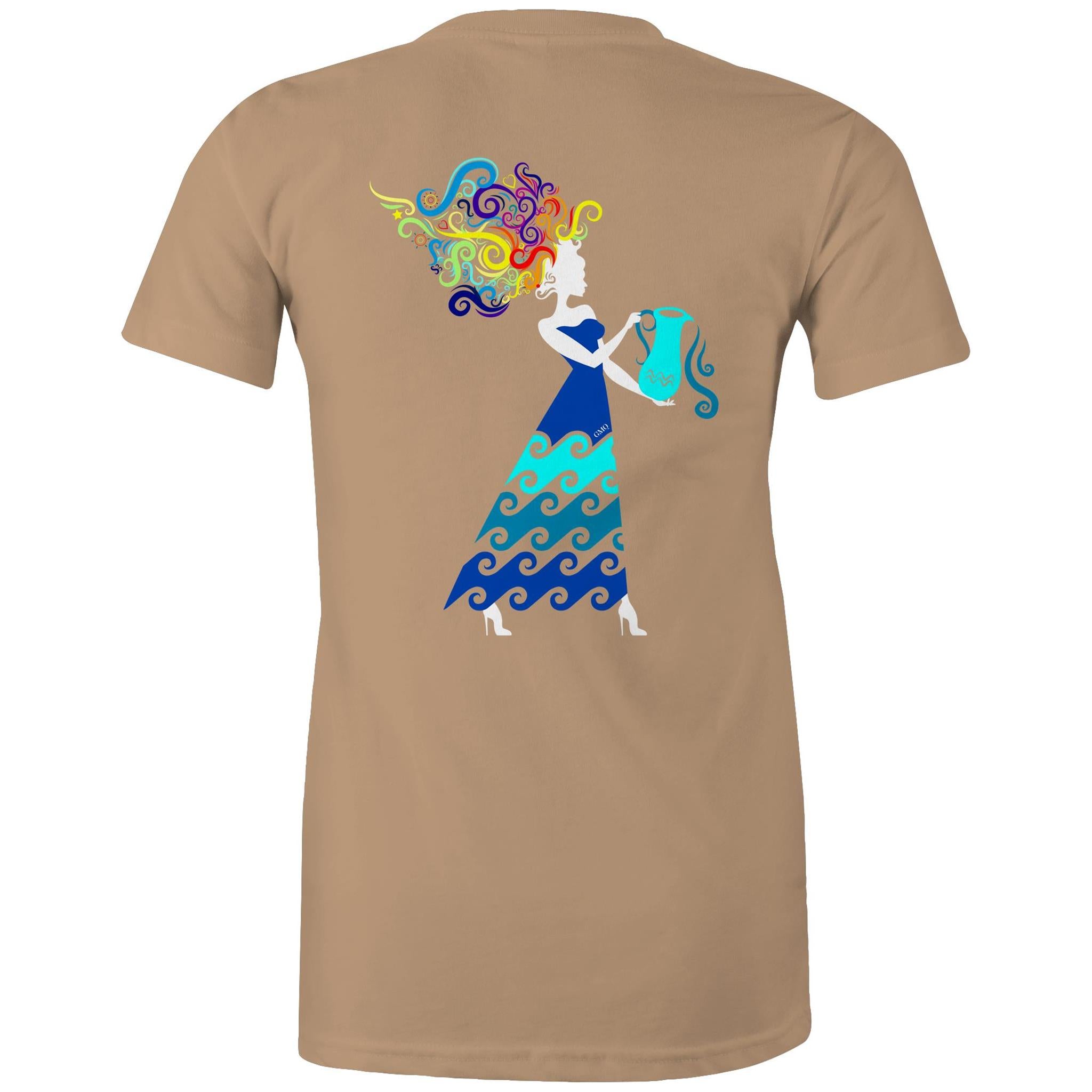 AQUARIUS T-Shirt Back Print