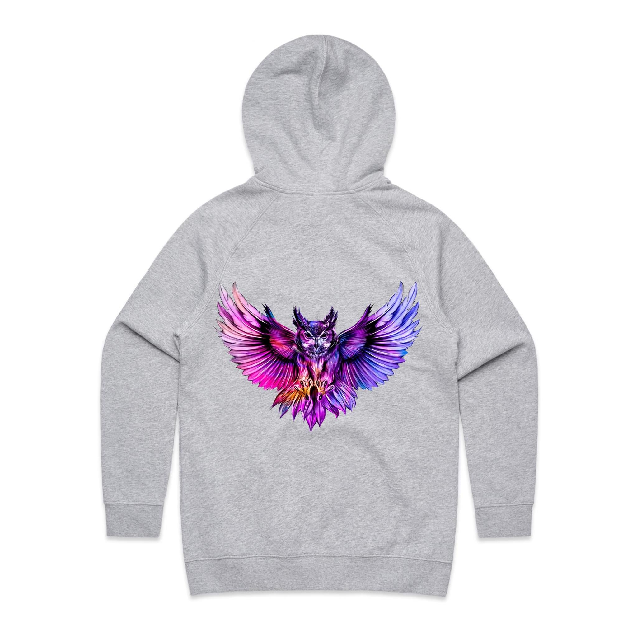 ENCHANTED OWL Hoodie Back Print