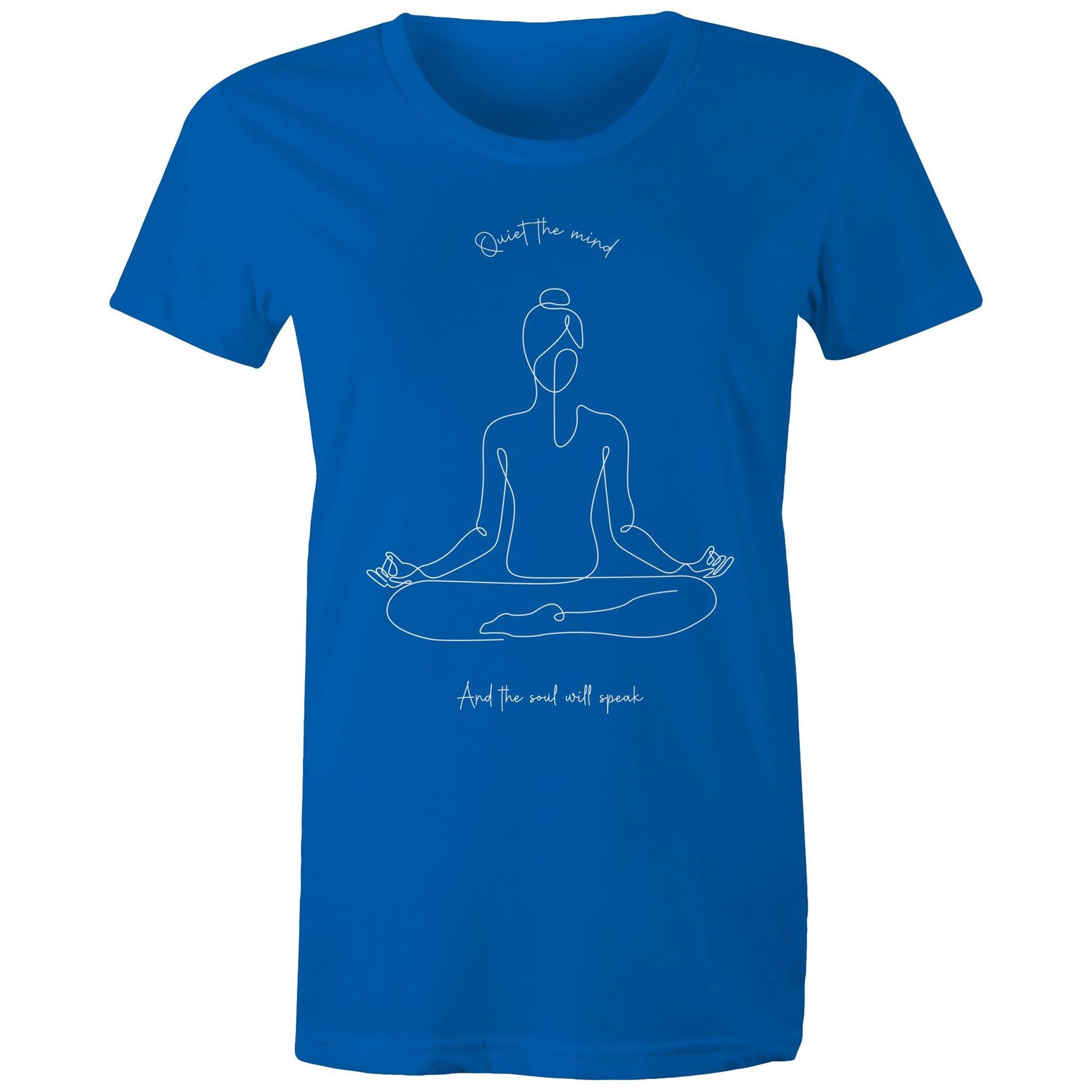 QUIET THE MIND T-Shirt Front Print