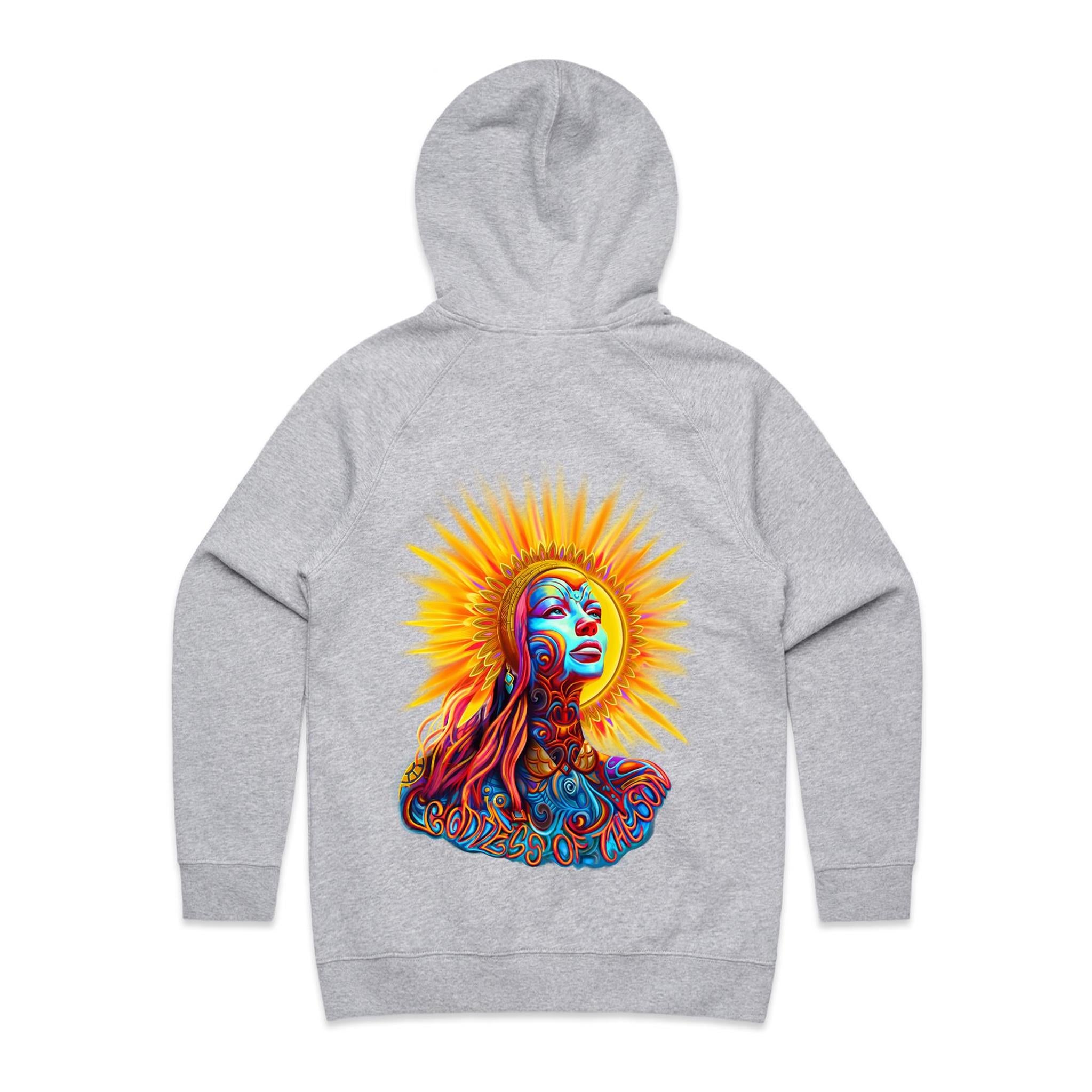 GODDESS OF THE SUN Hoodie Back Print