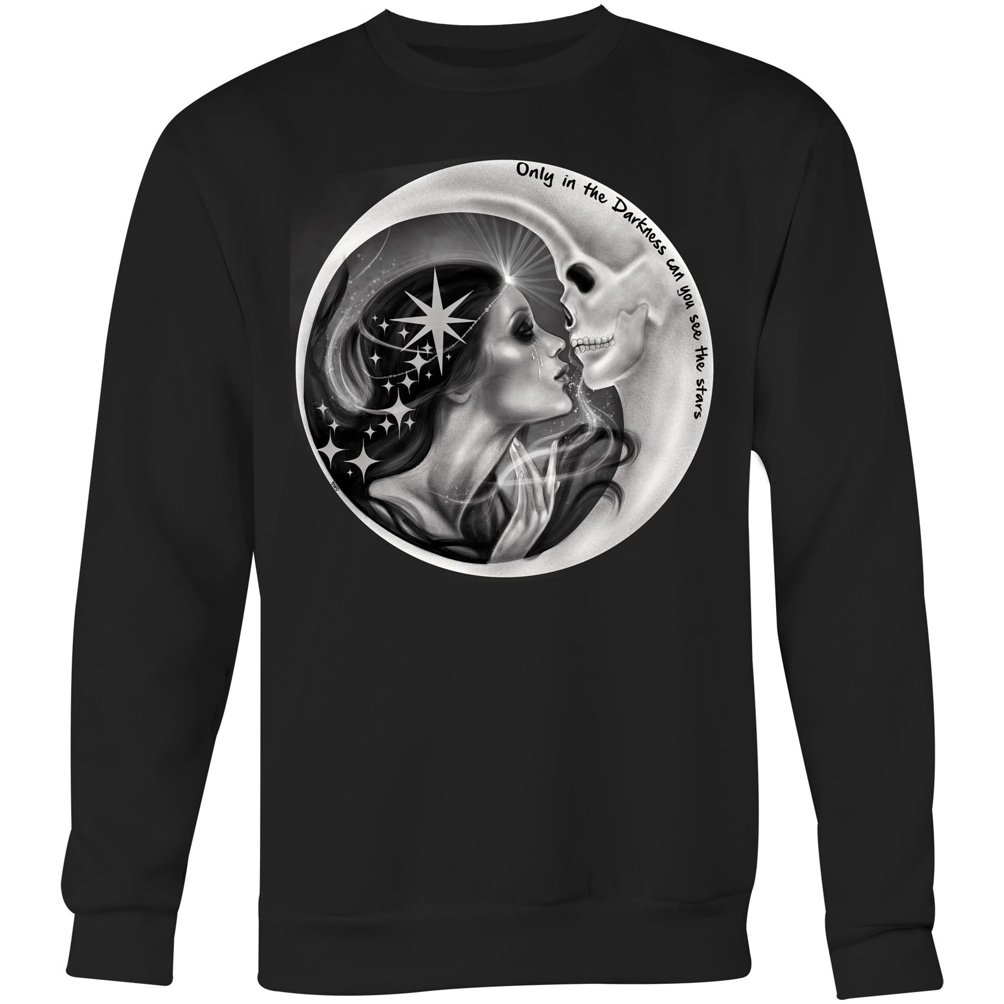 DARK MOON Sweatshirt Front Print