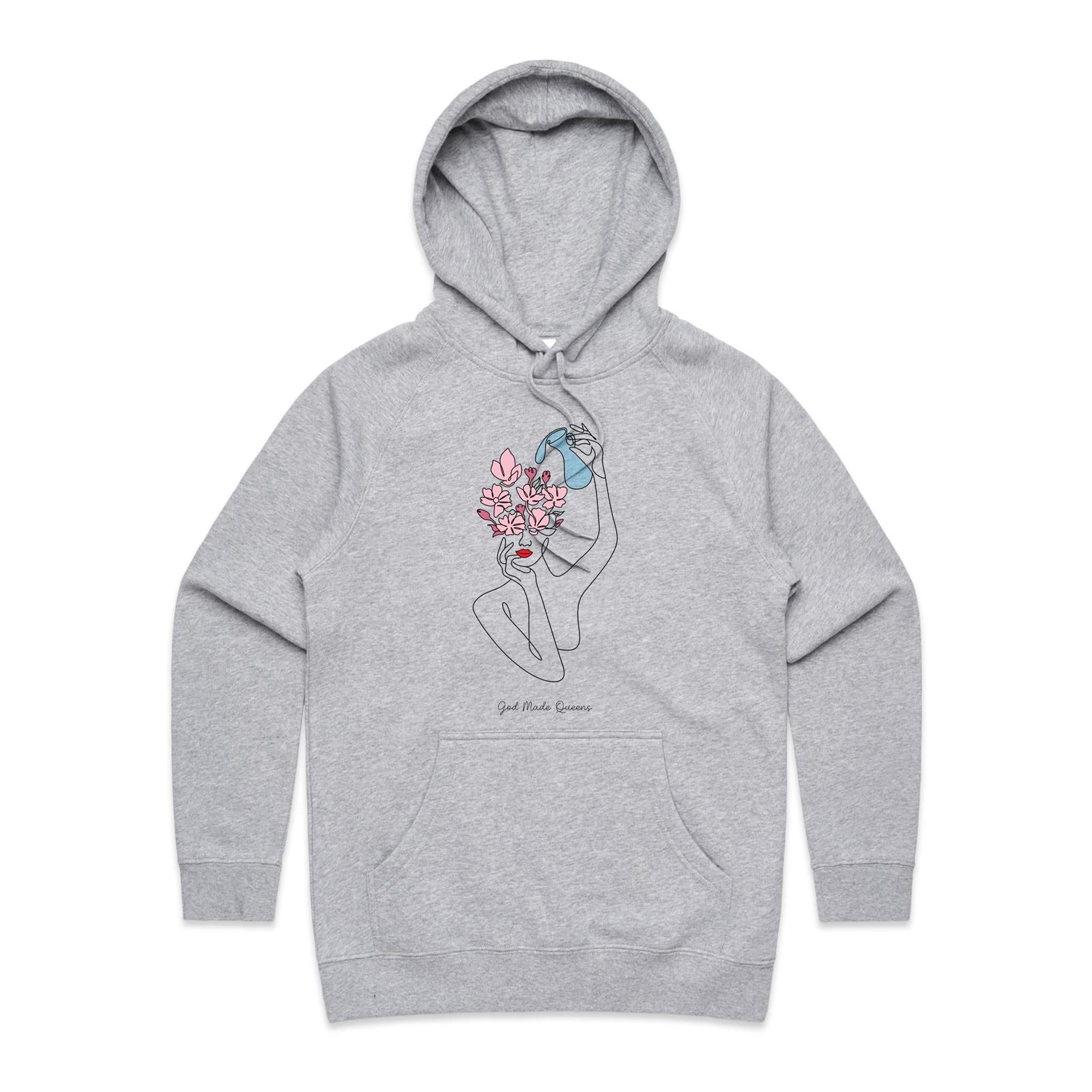 SELF GROWTH Hoodie Front Print