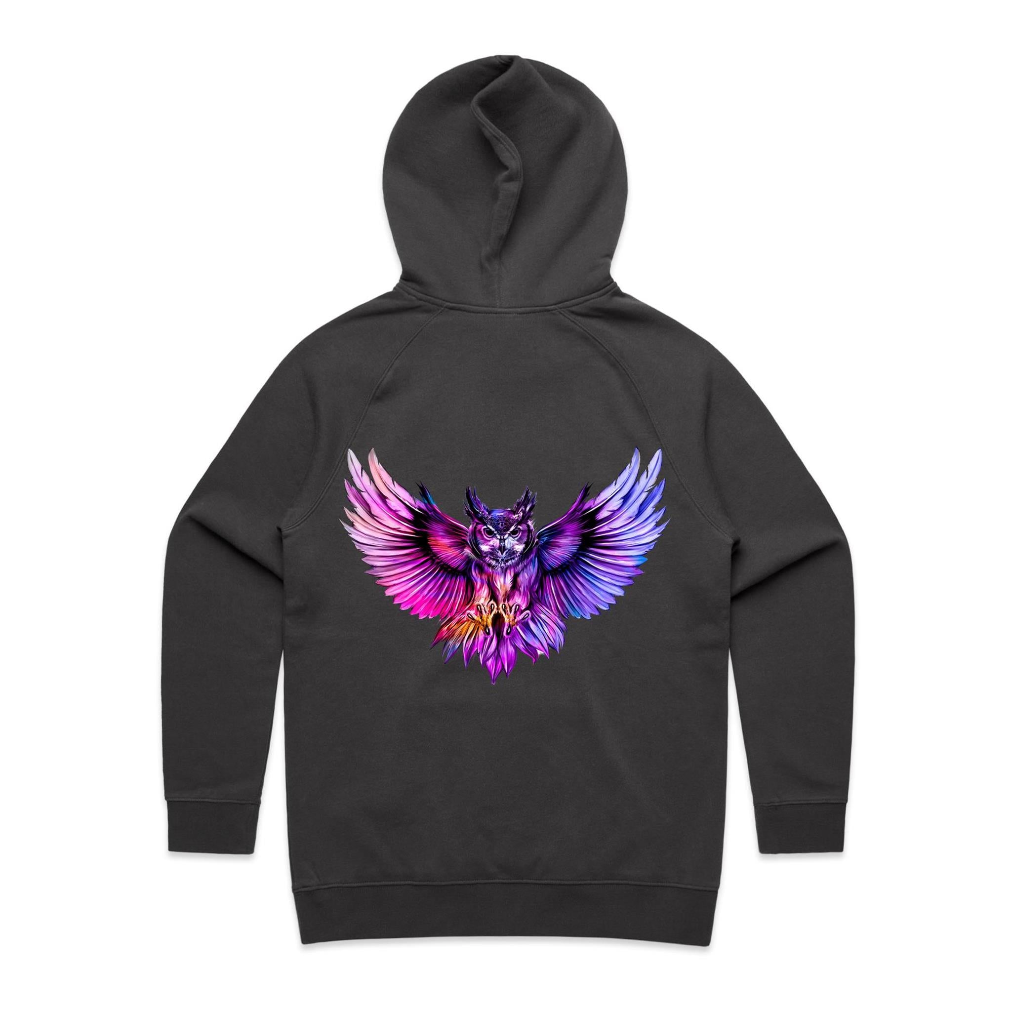 ENCHANTED OWL Hoodie Back Print