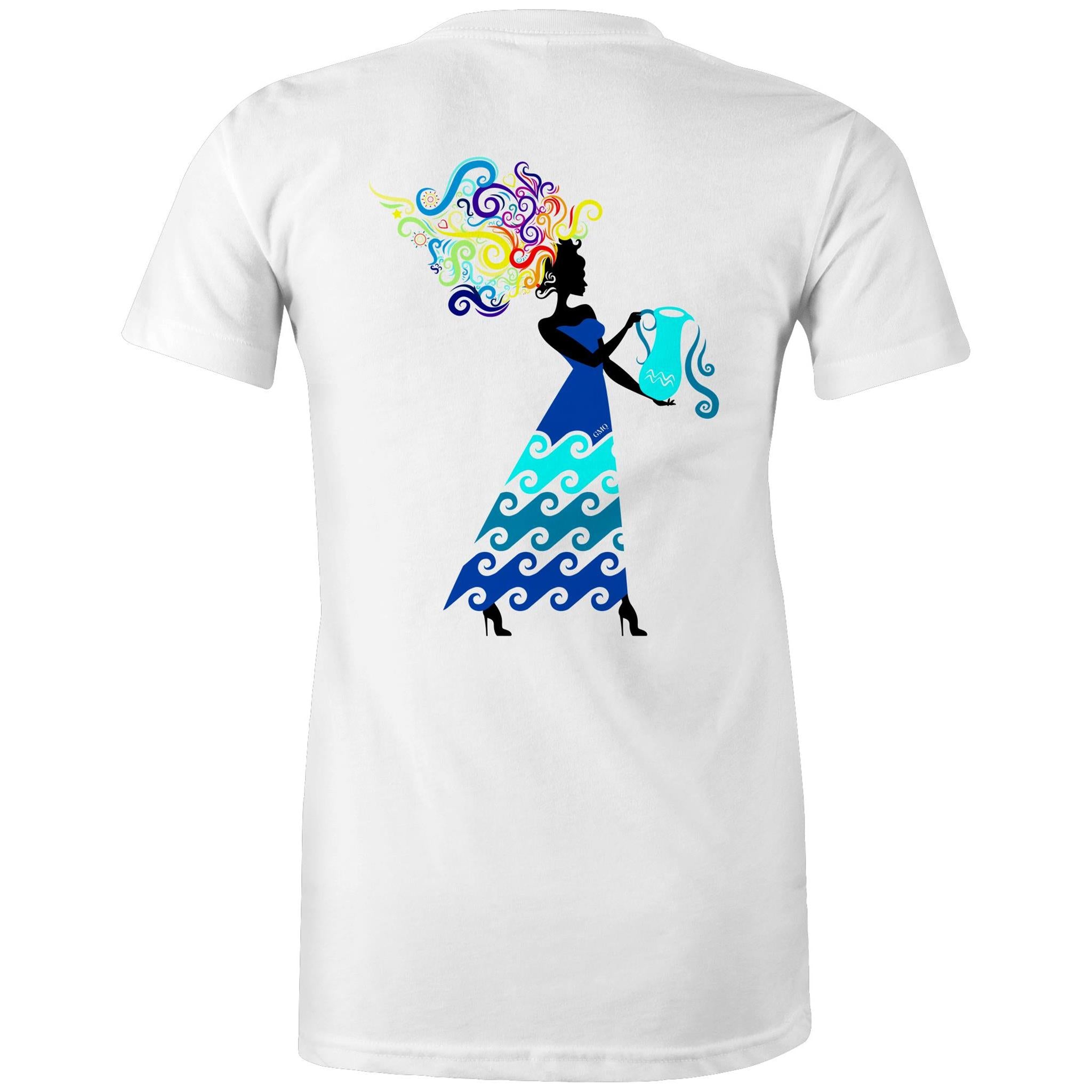 AQUARIUS T-Shirt Back Print