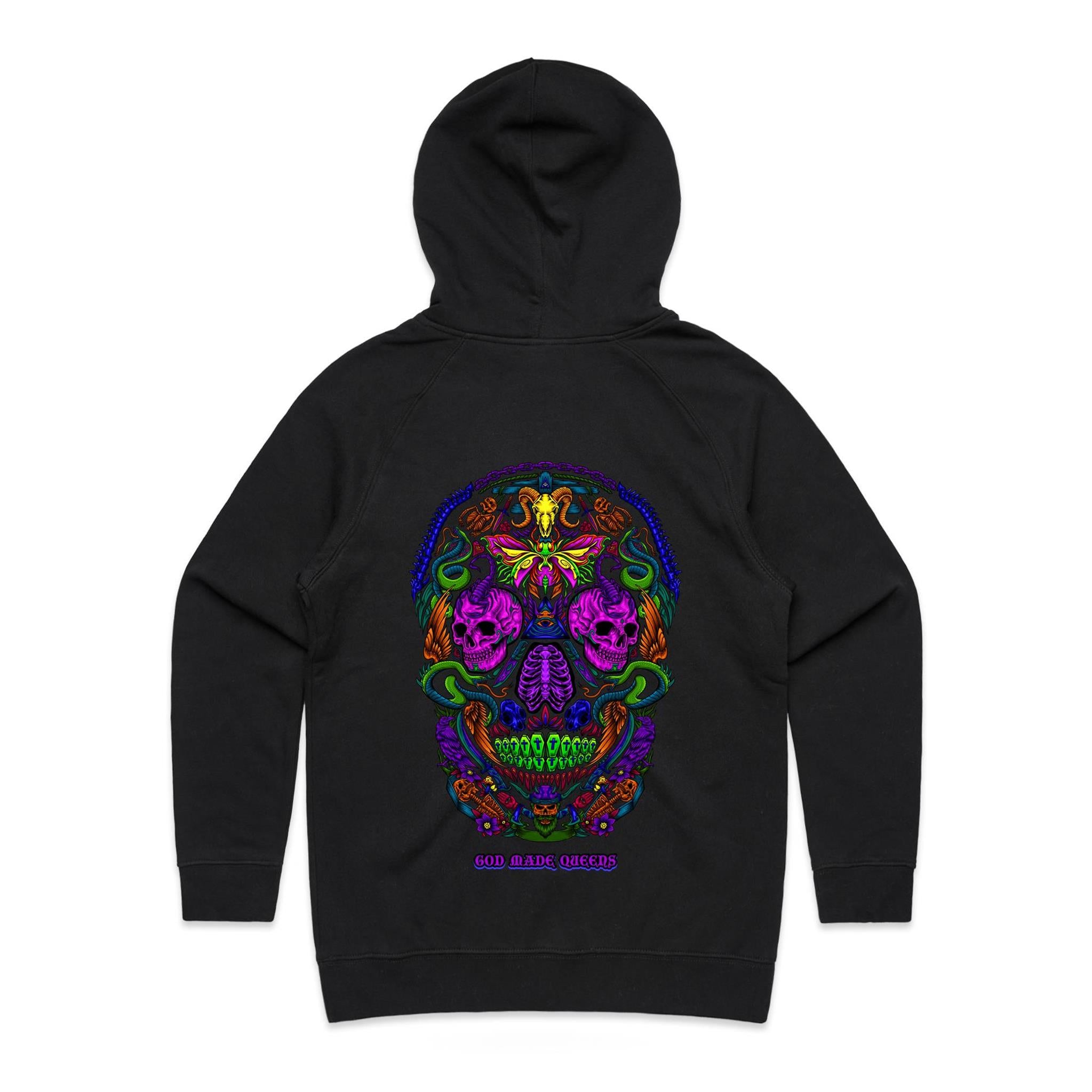 QUEENS IN PEACE Hoodie Back Print