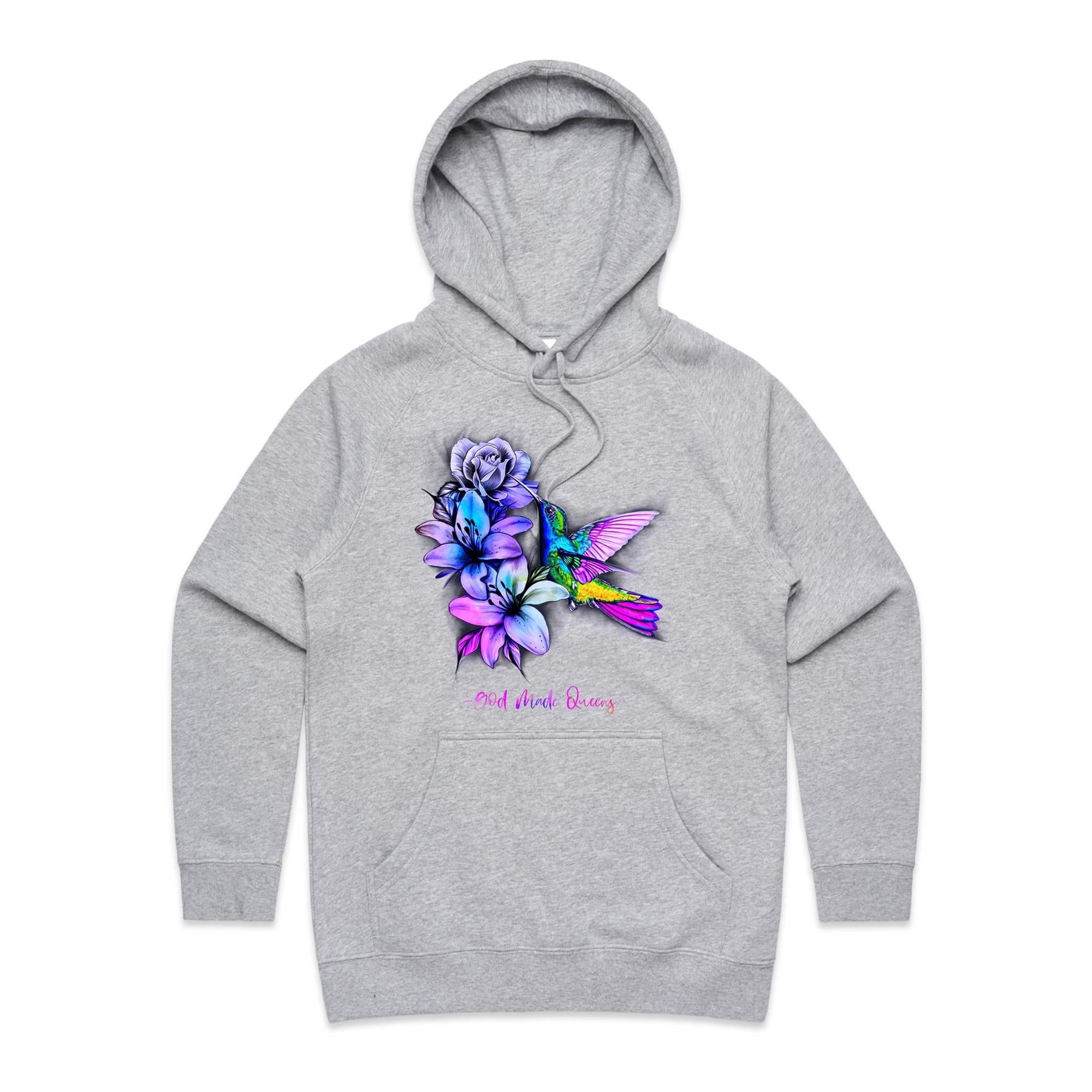 HUMMINGBIRD Hoodie Front Print