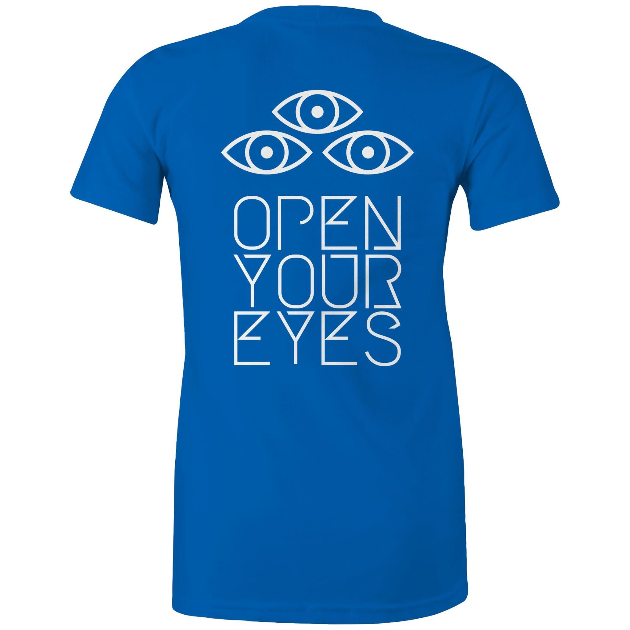 OPEN YOUR EYES T-Shirt Back Print