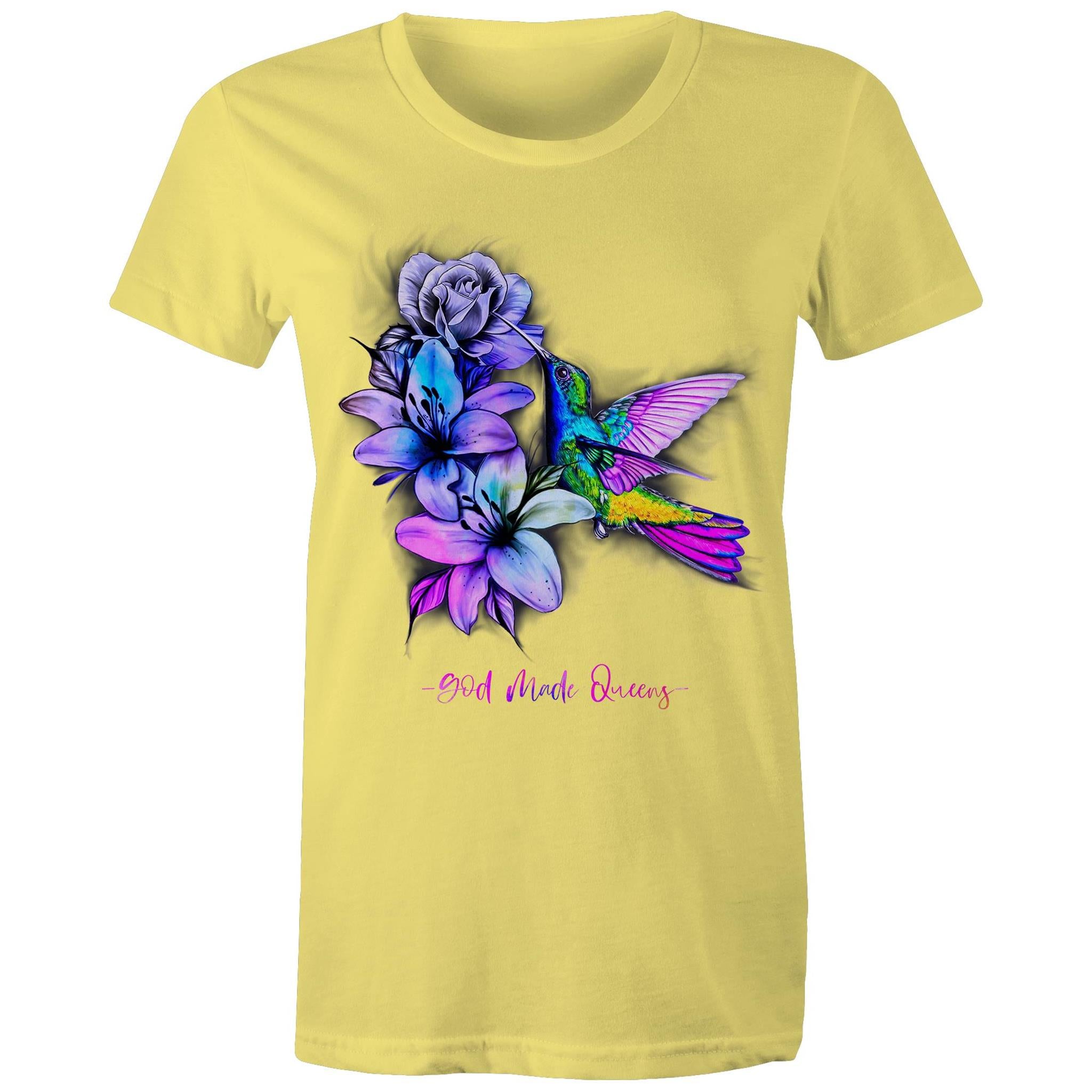 HUMMINGBIRD T-Shirt Front Print