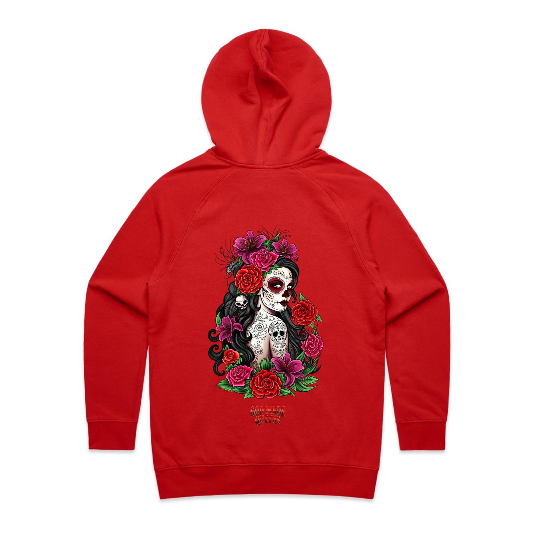 EL AMOR NEVER DIES Hoodie Back Print