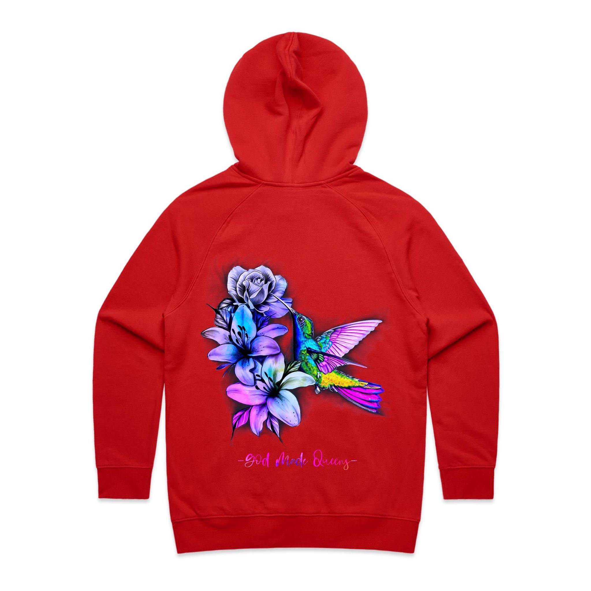 HUMMINGBIRD Hoodie Back Print