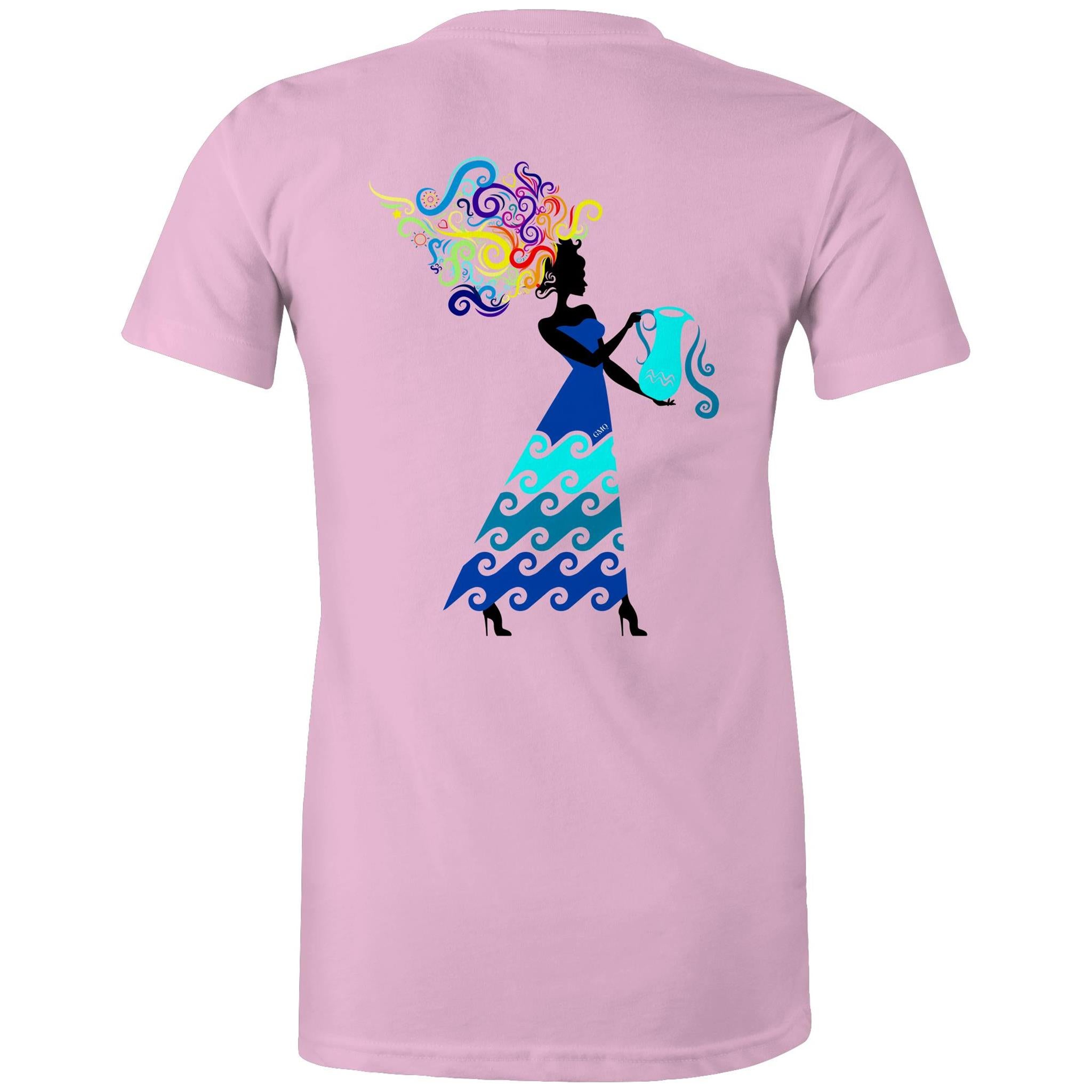 AQUARIUS T-Shirt Back Print