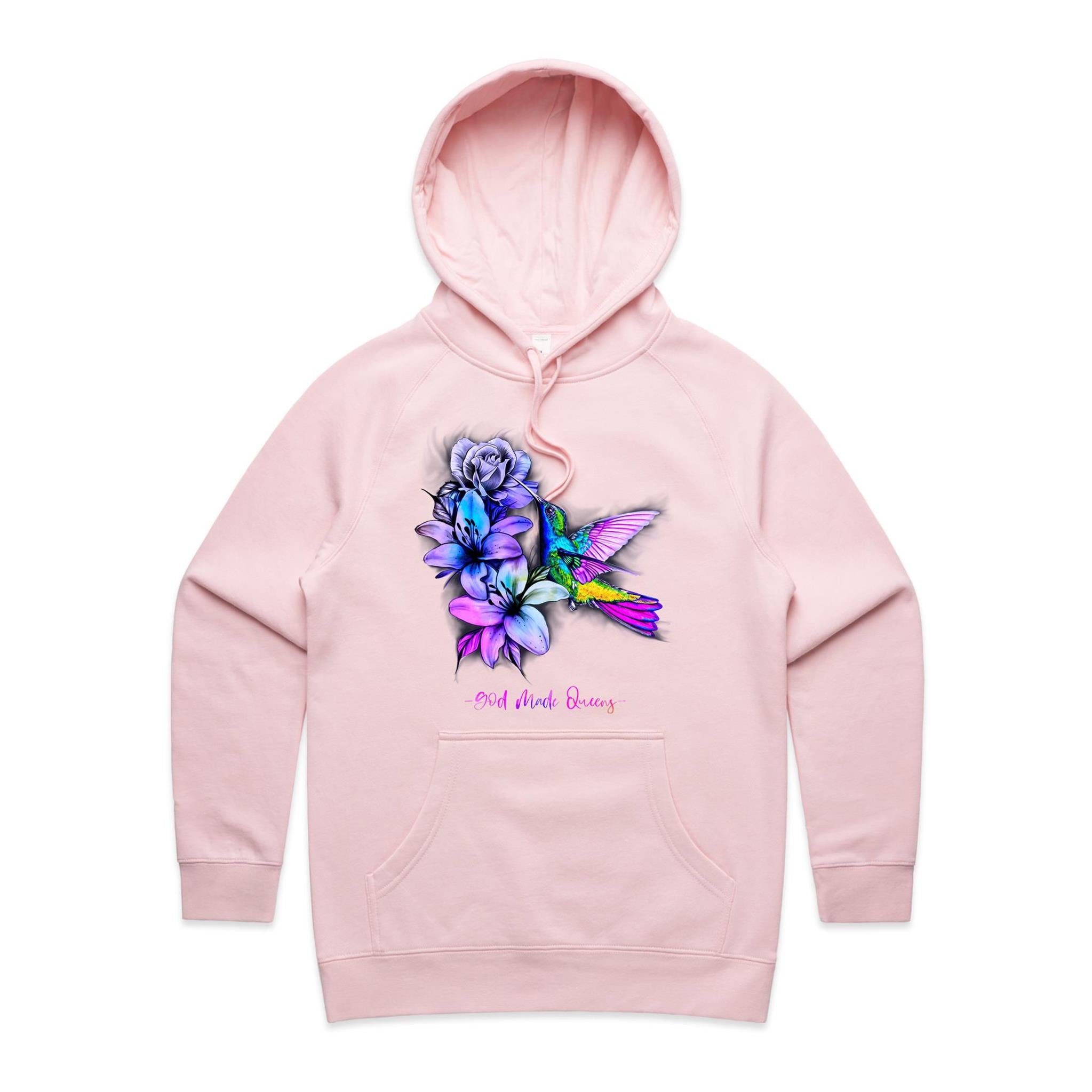 HUMMINGBIRD Hoodie Front Print