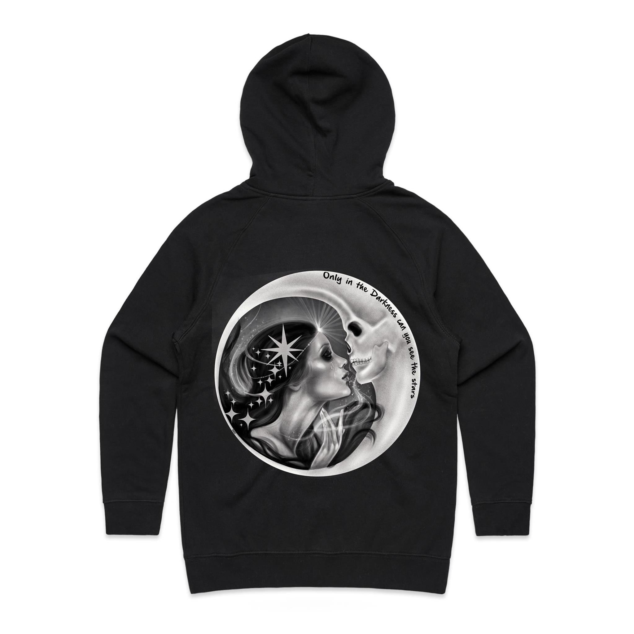 DARK MOON Hoodie Back Print