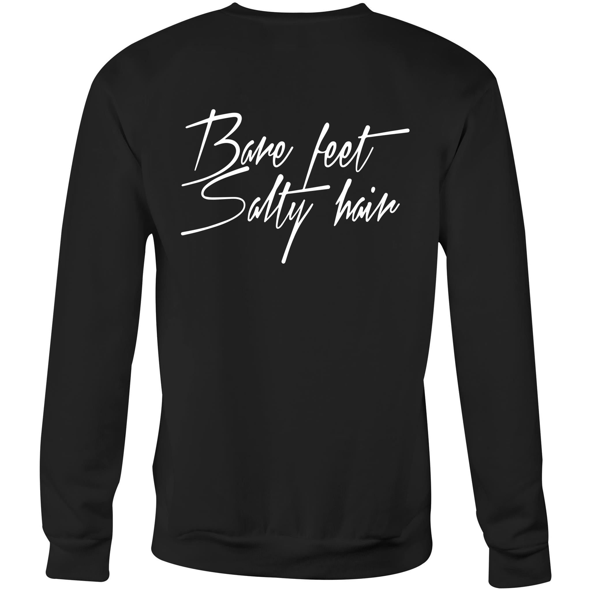 BARE FEET Sweatshirt Back Print