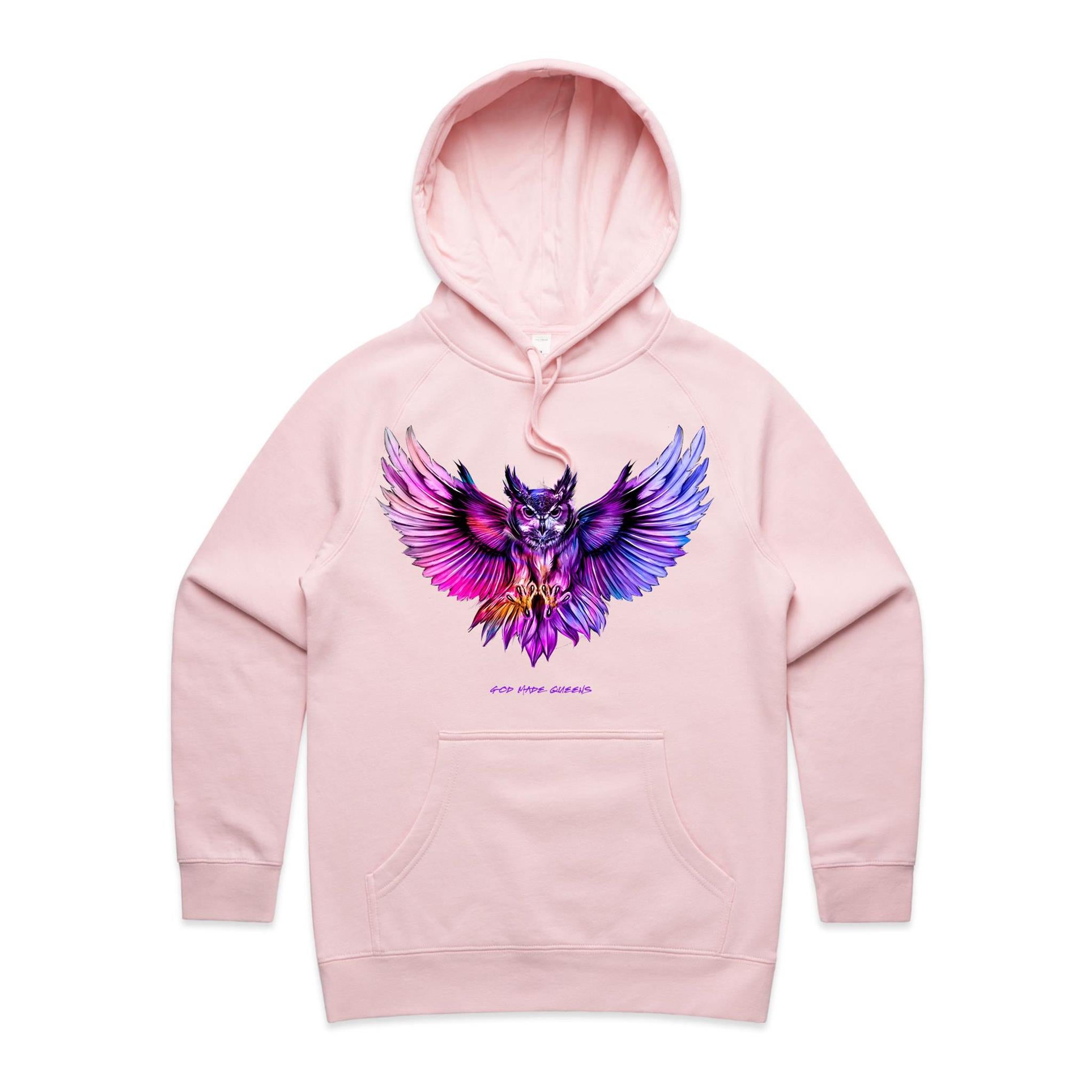 ENCHANTED OWL Hoodie Front Print