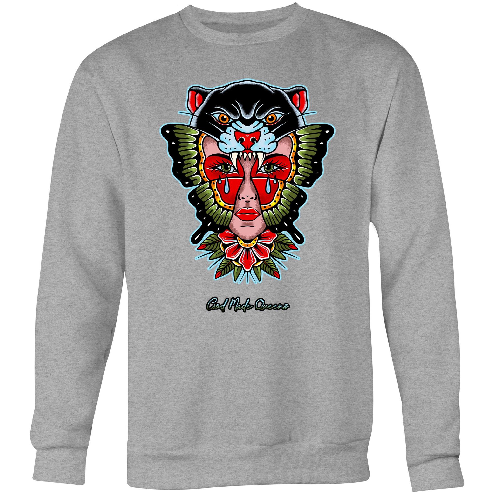 PANTHER GIRL Sweatshirt Front Print