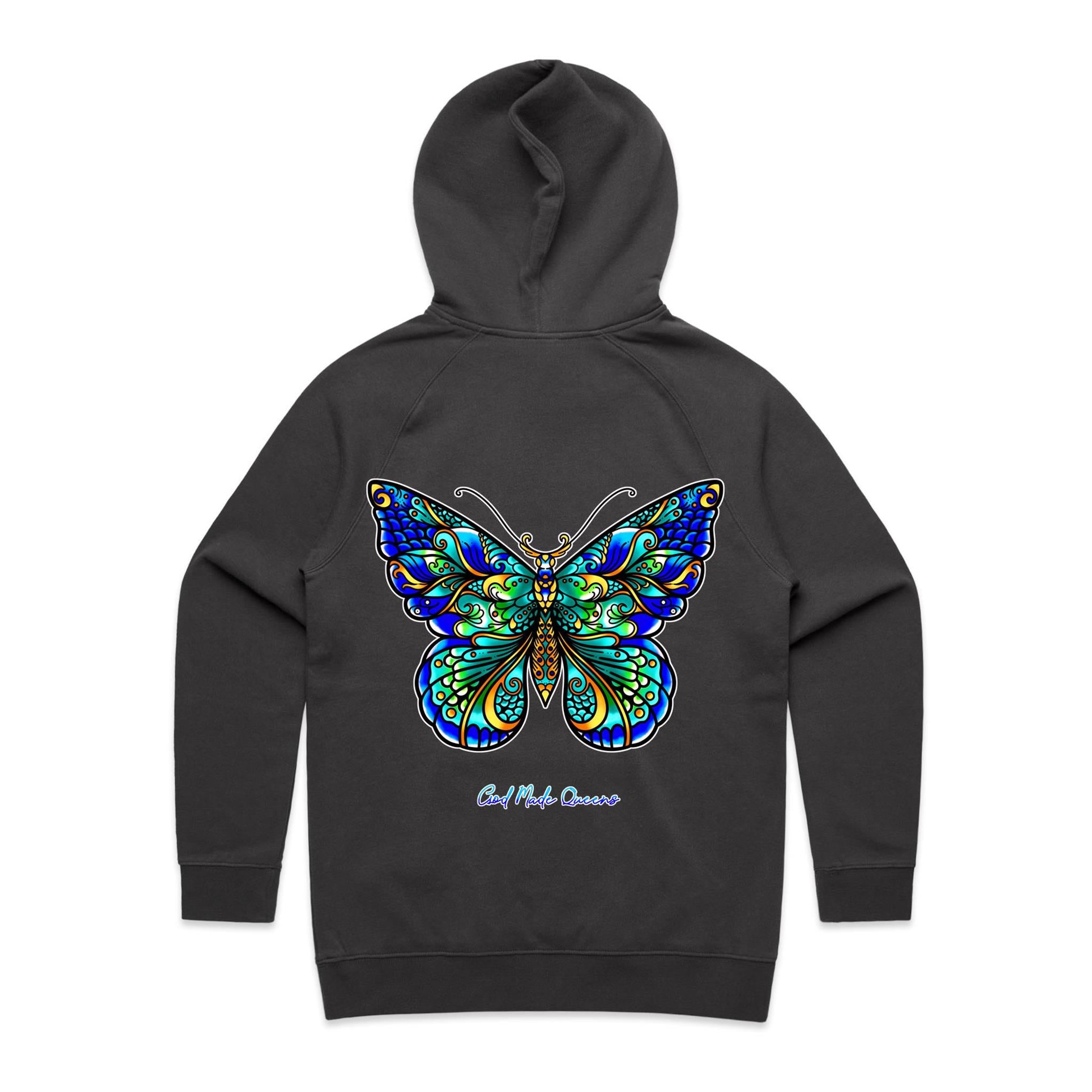 BUTTERFLY Hoodie Back Print