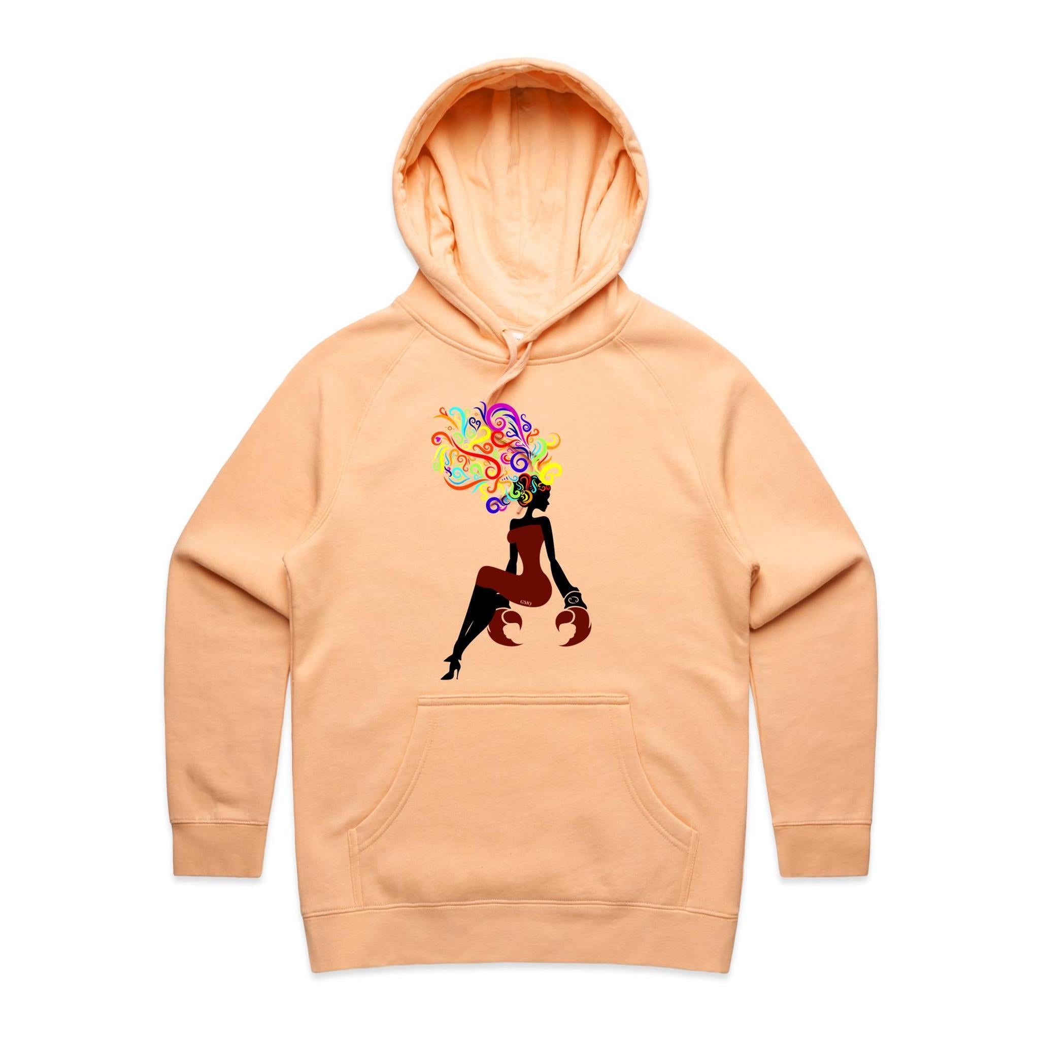 CANCER Hoodie Front Print