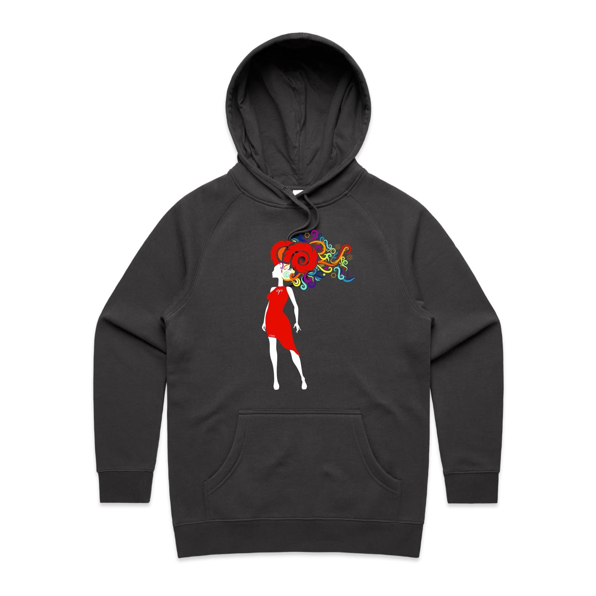 ARIES Hoodie Front Print