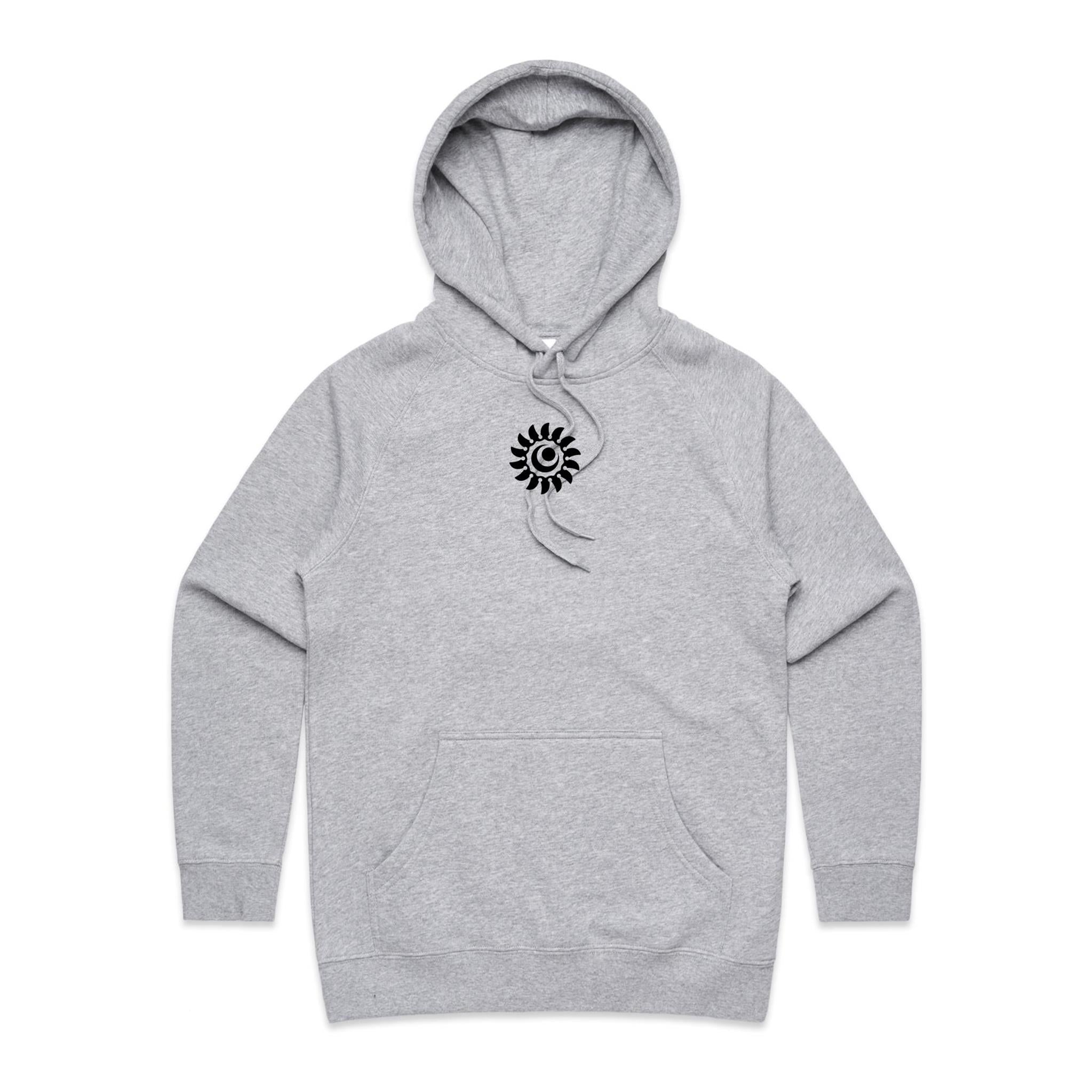 RISE WITH THE SUN Hoodie Back Print