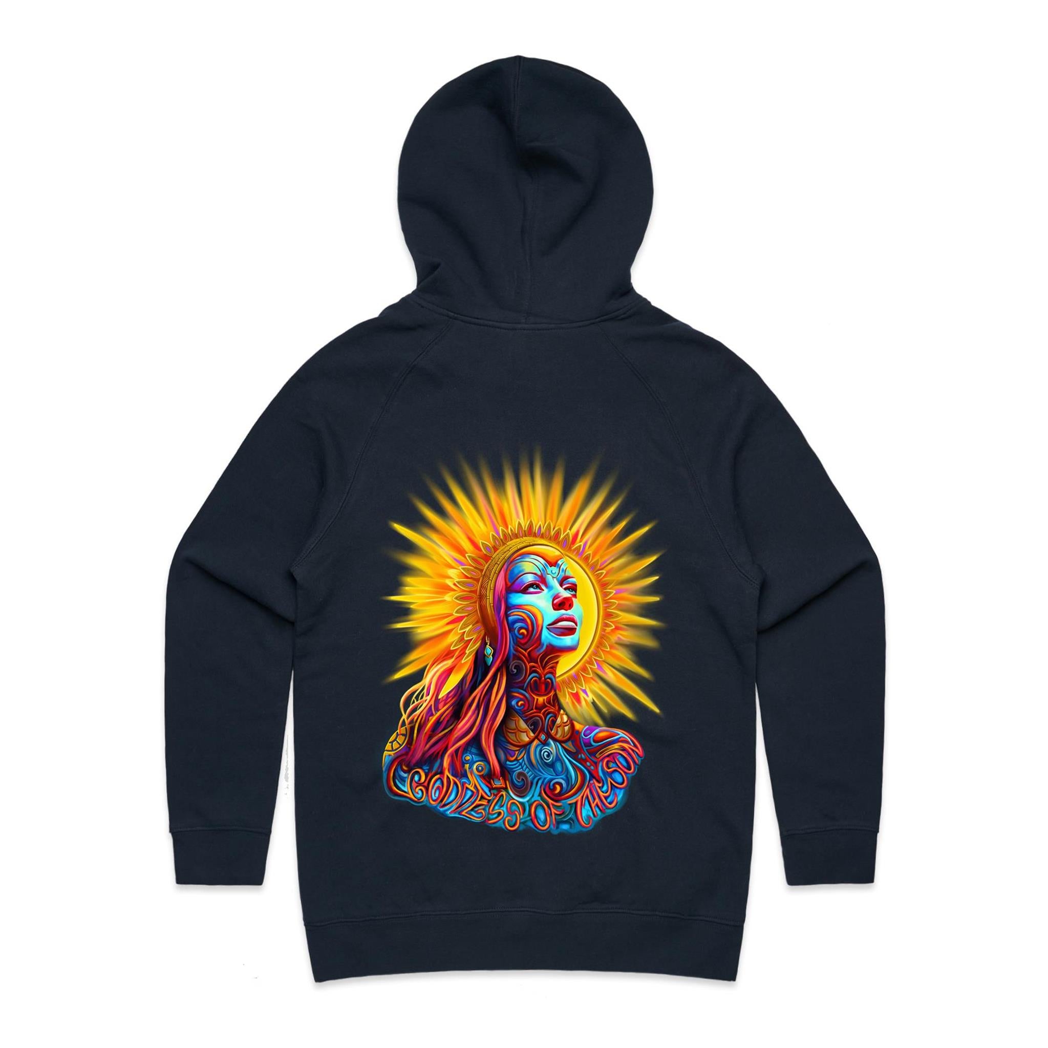 GODDESS OF THE SUN Hoodie Back Print