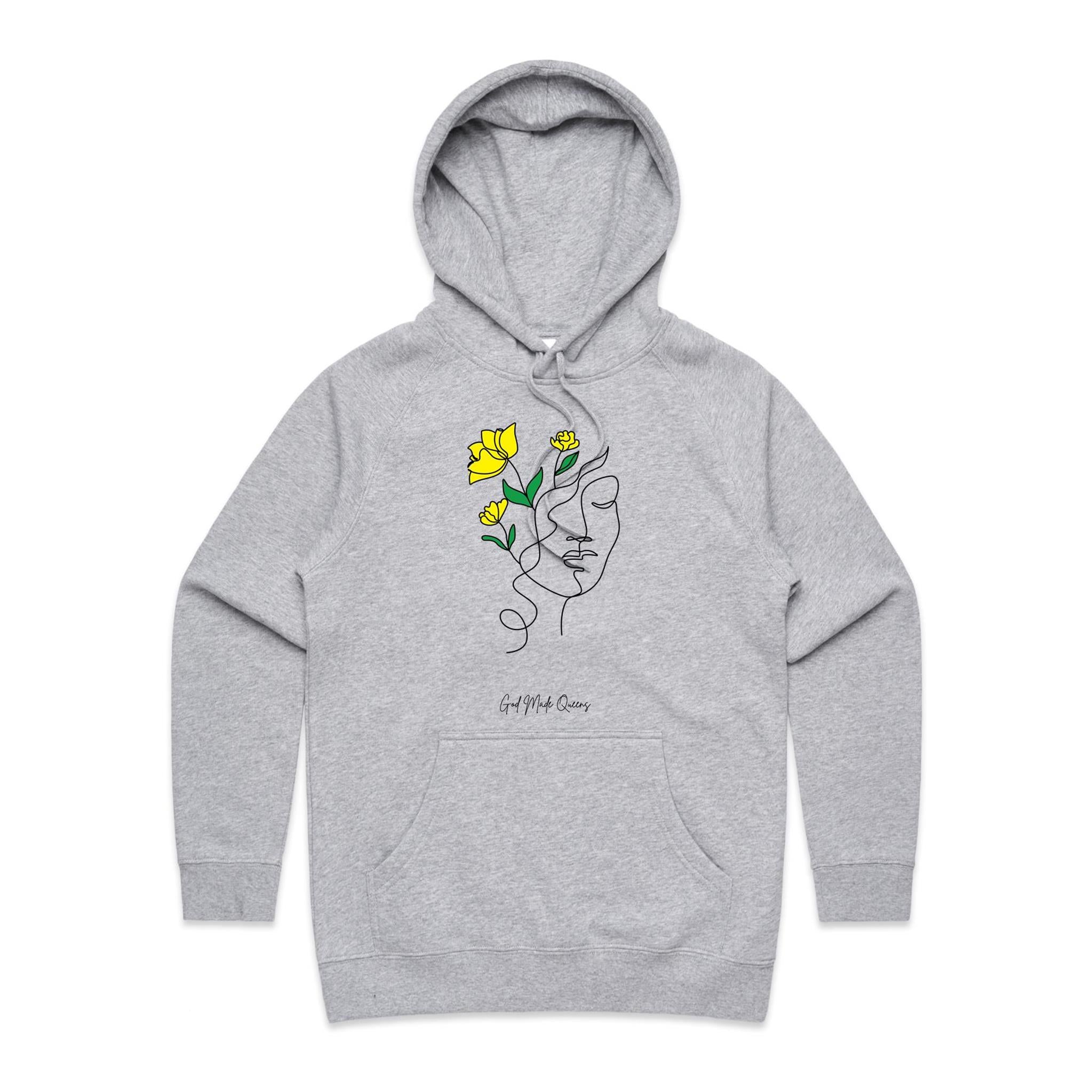 BLOOMING Hoodie Front Print