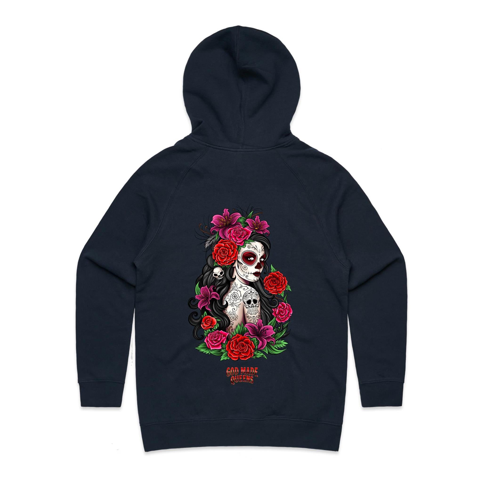 EL AMOR NEVER DIES Hoodie Back Print