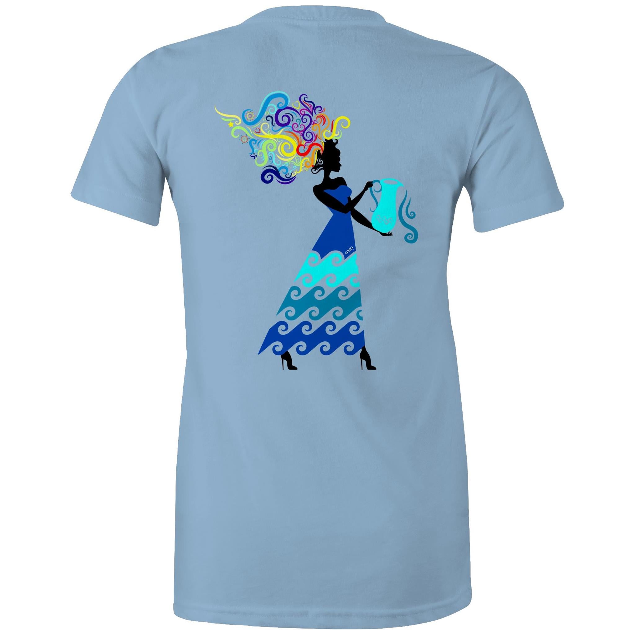 AQUARIUS T-Shirt Back Print