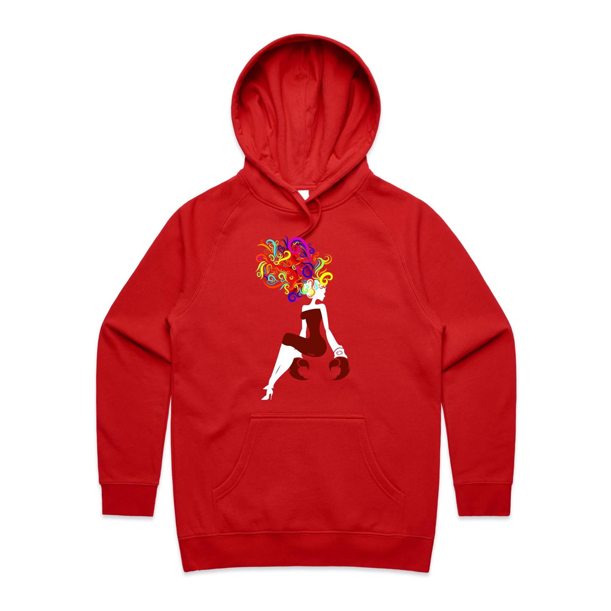 CANCER Hoodie Front Print