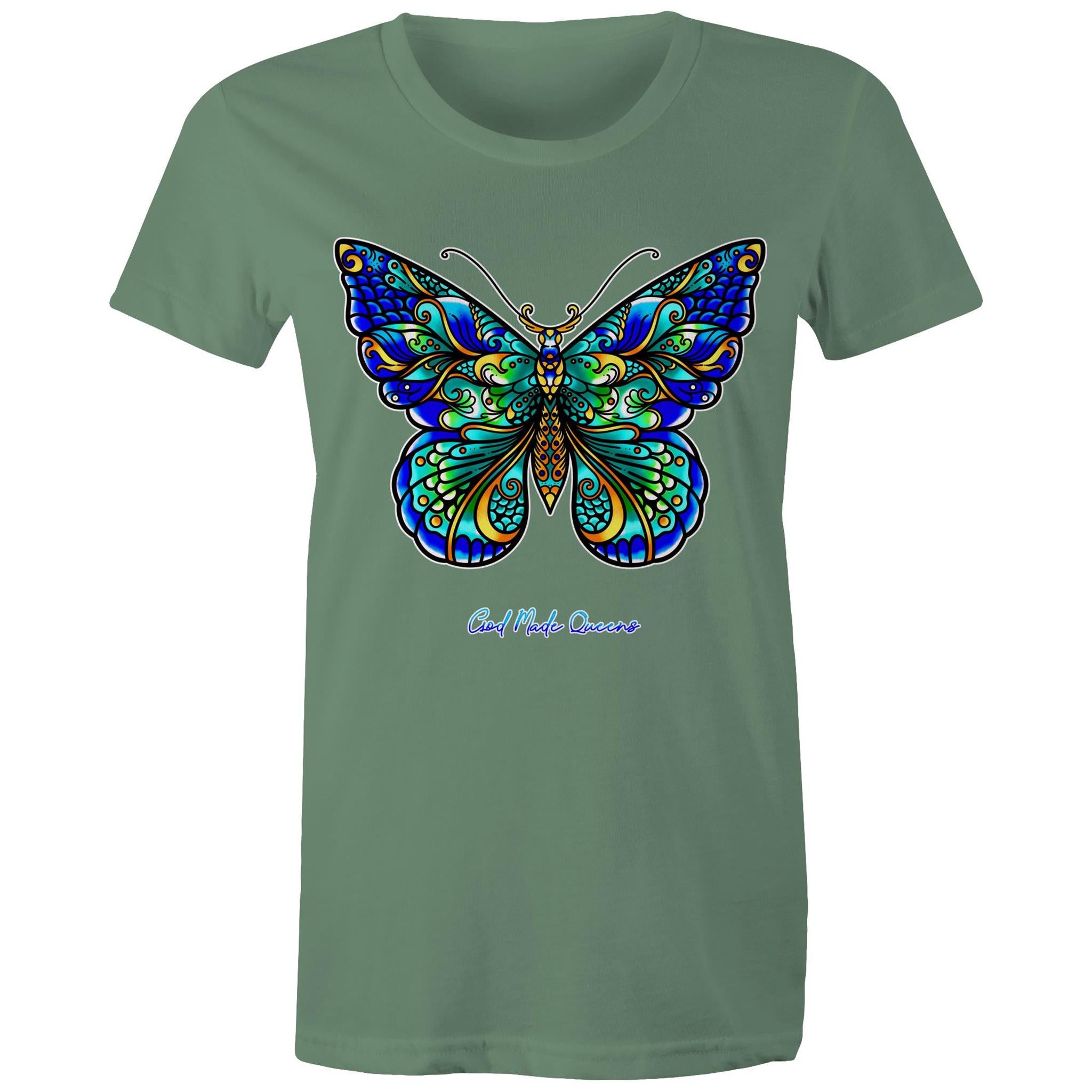 BUTTERFLY T-Shirt Front Print