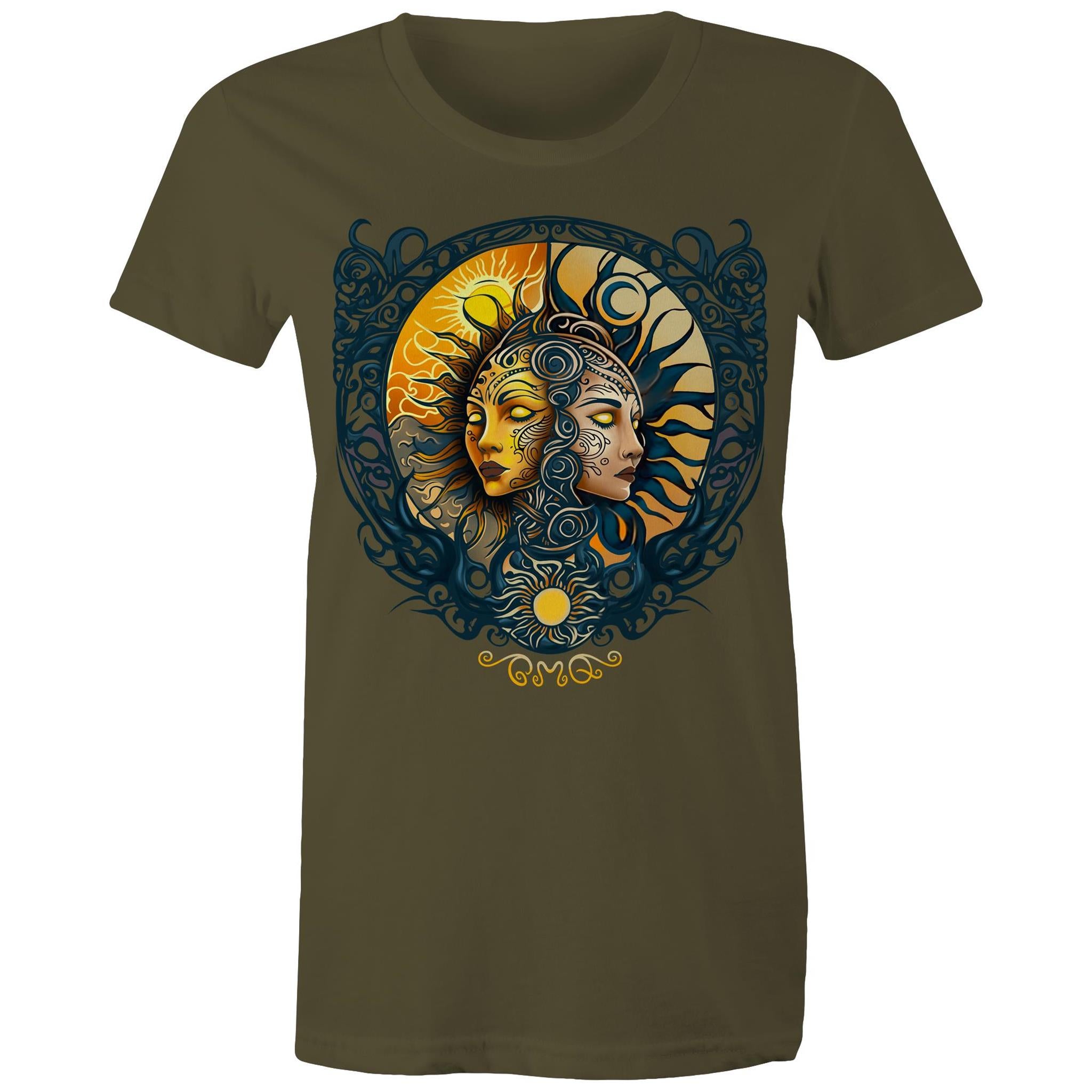 SPIRIT SISTERS T-Shirt Front Print