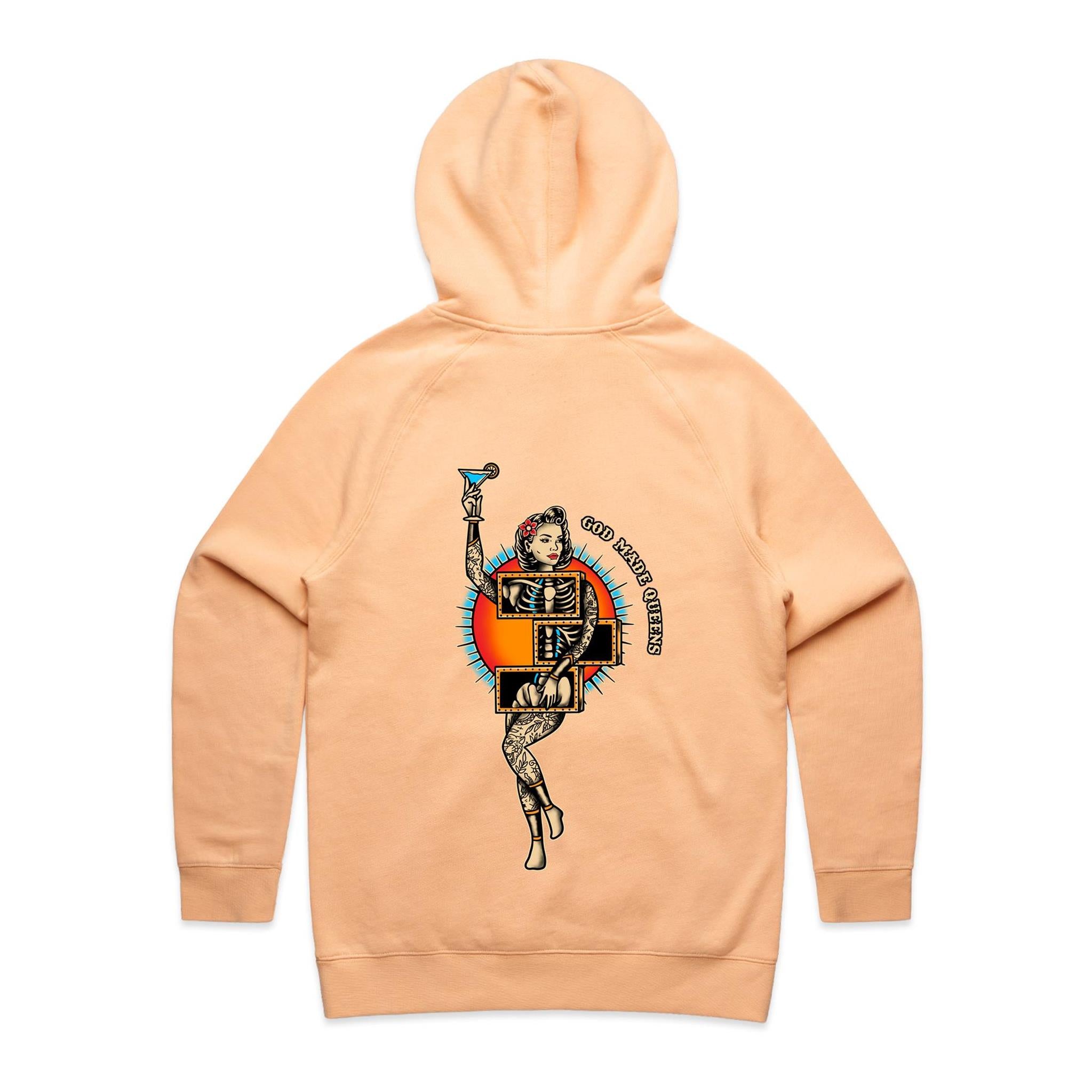 X-RATED MARTINI Hoodie Back Print