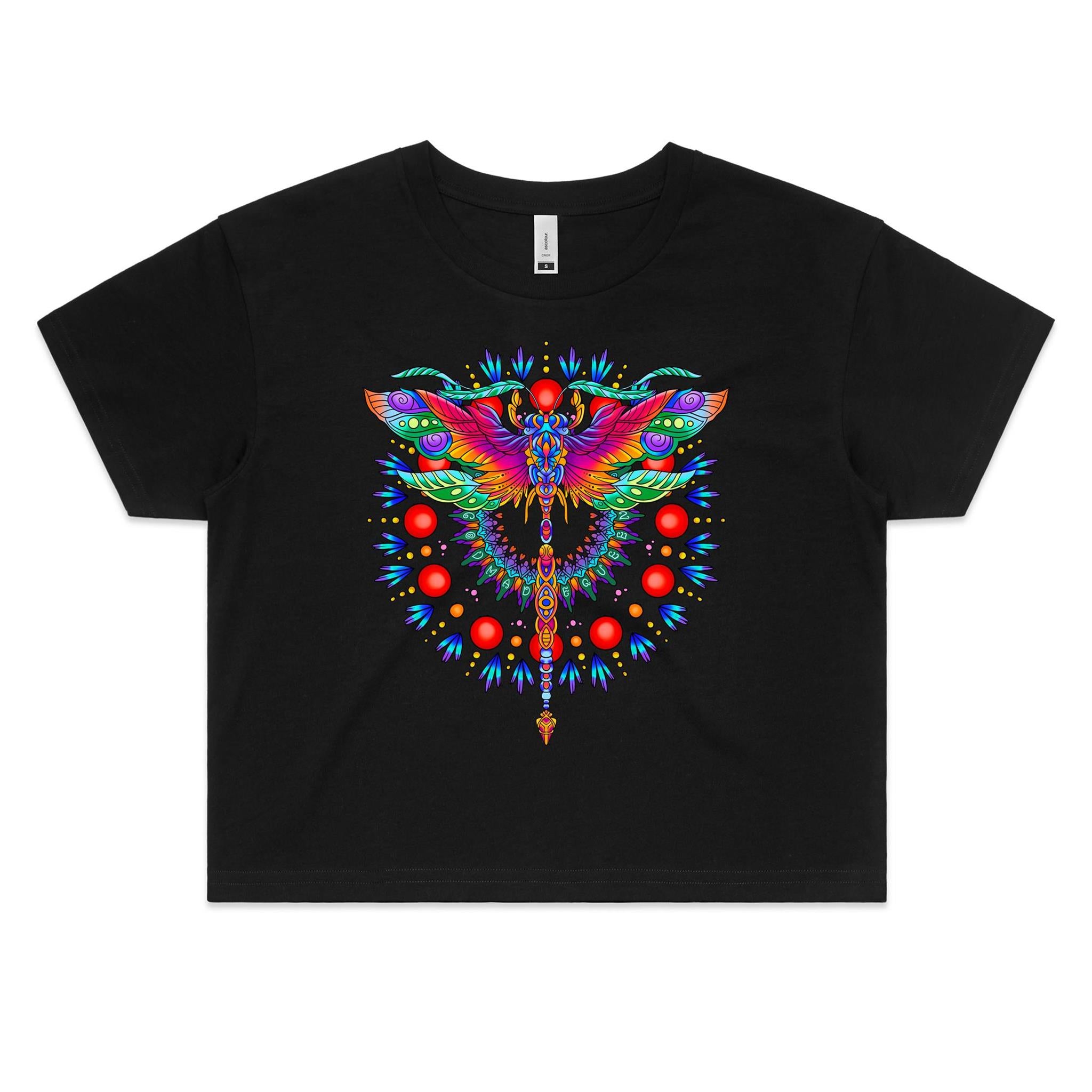 DRAGONFLY Crop Front Print